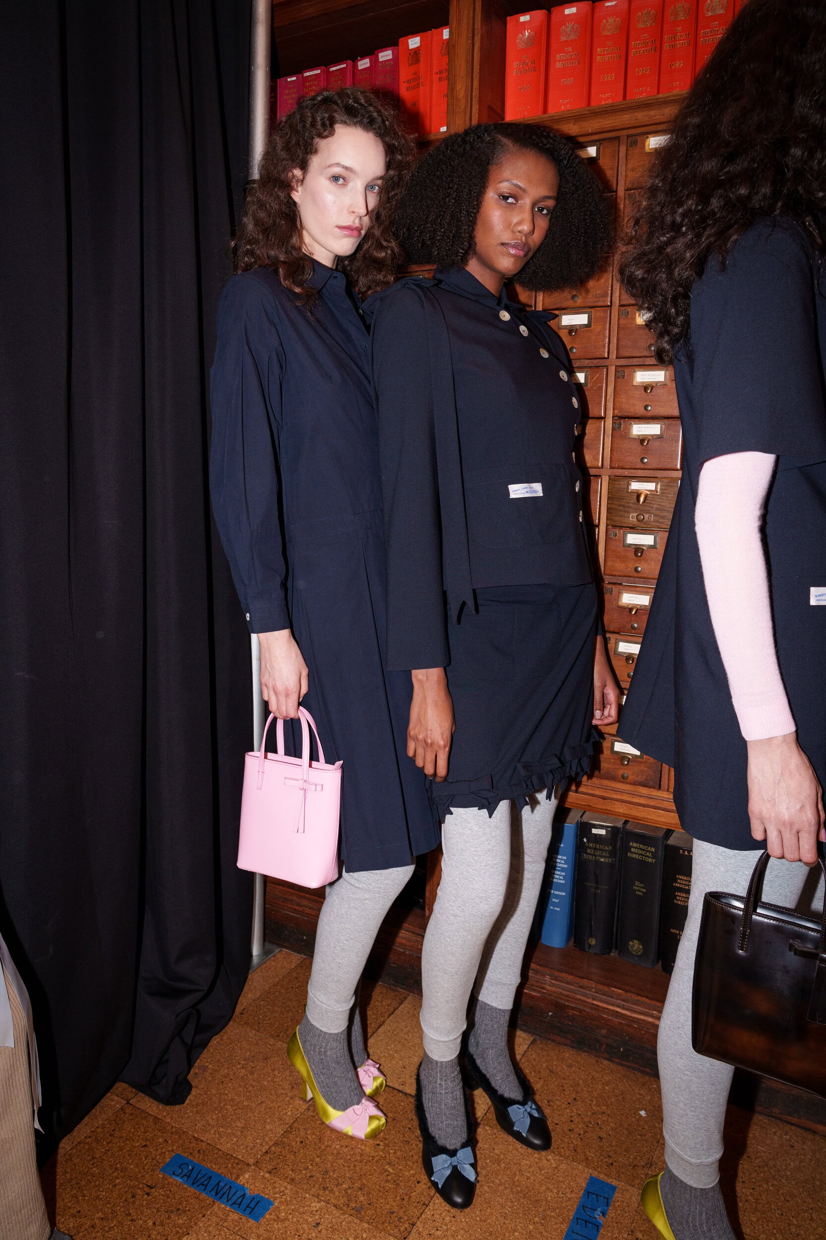 Sandy Liang Fall 2026 Fashion Show Backstage