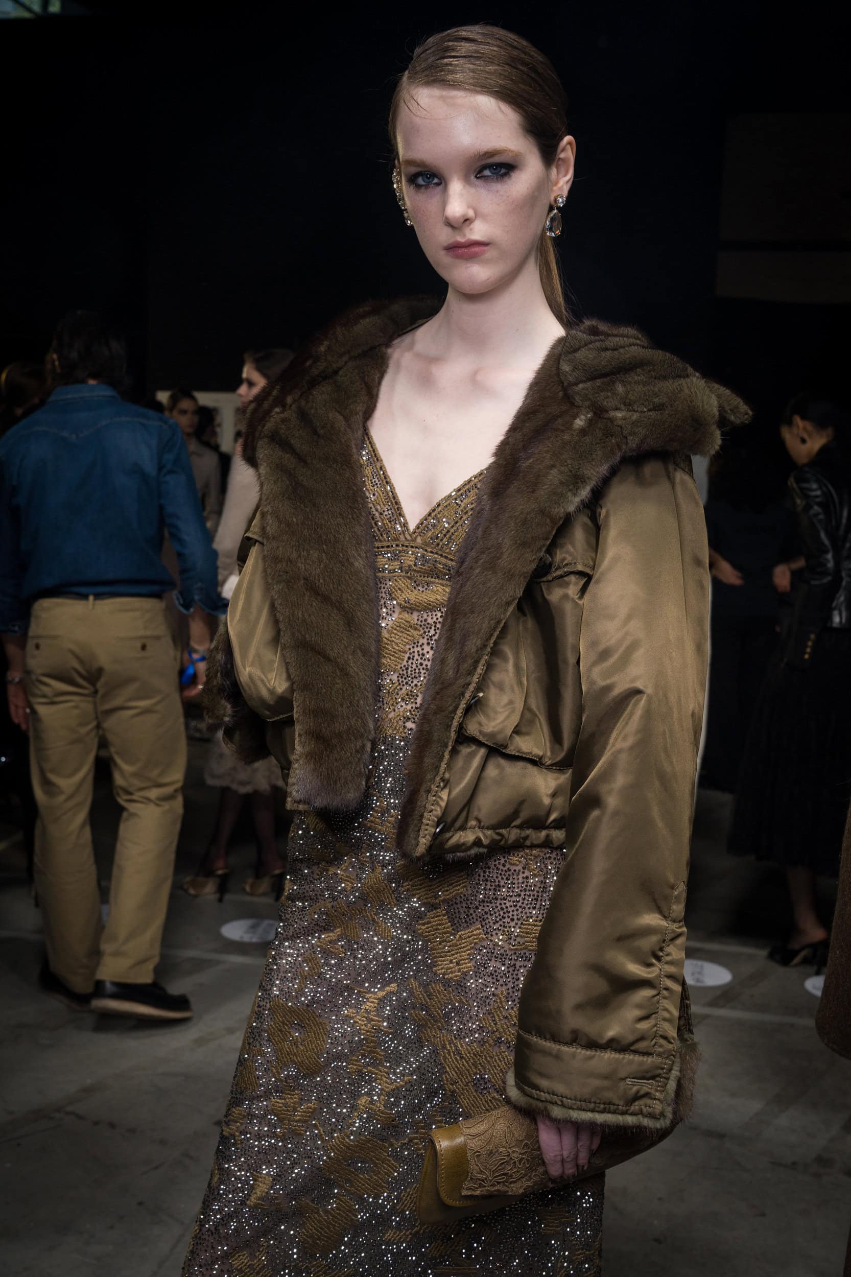 Ermanno Scervino Fall 2026 Fashion Show Backstage