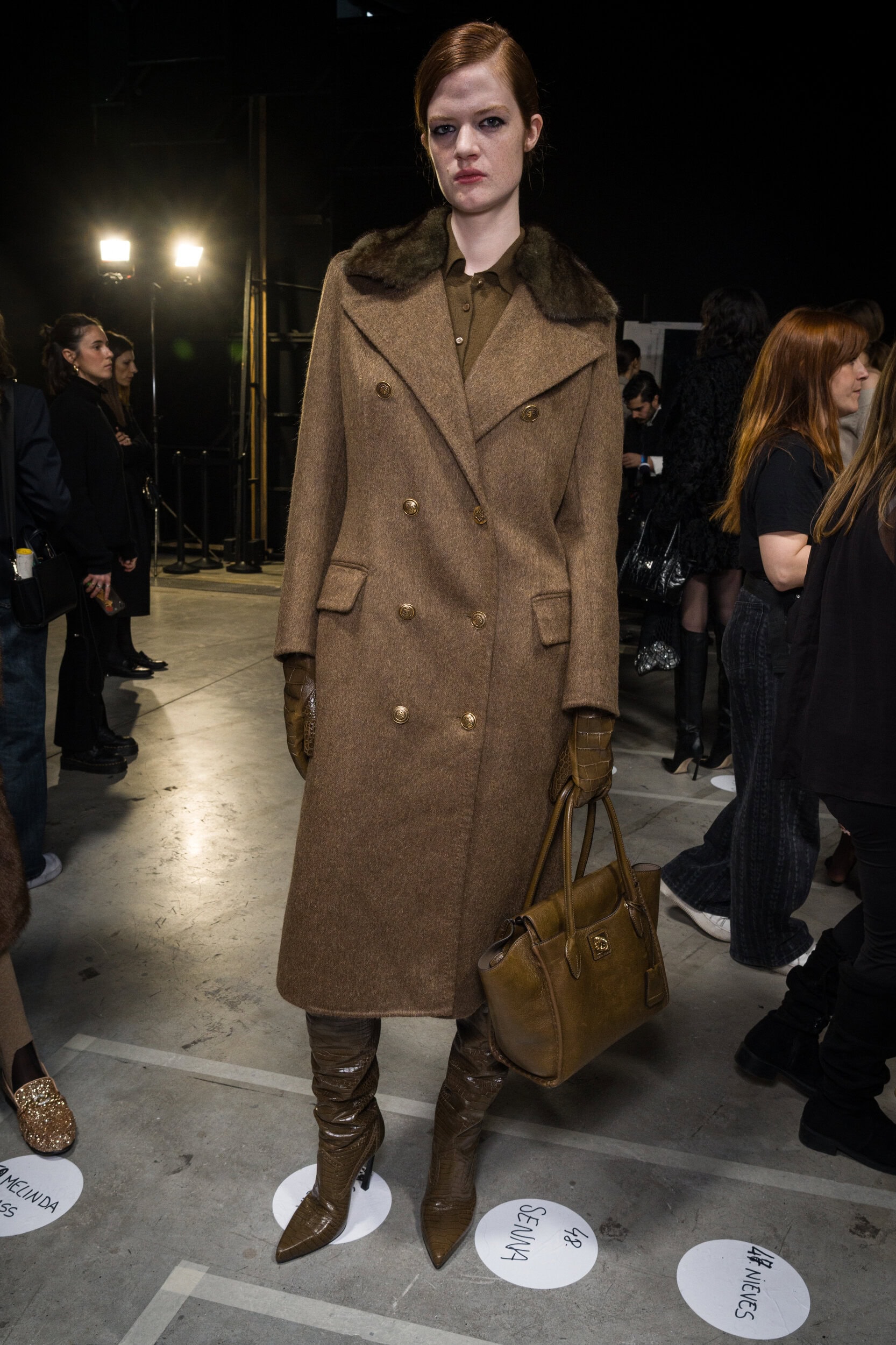 Ermanno Scervino Fall 2026 Fashion Show Backstage
