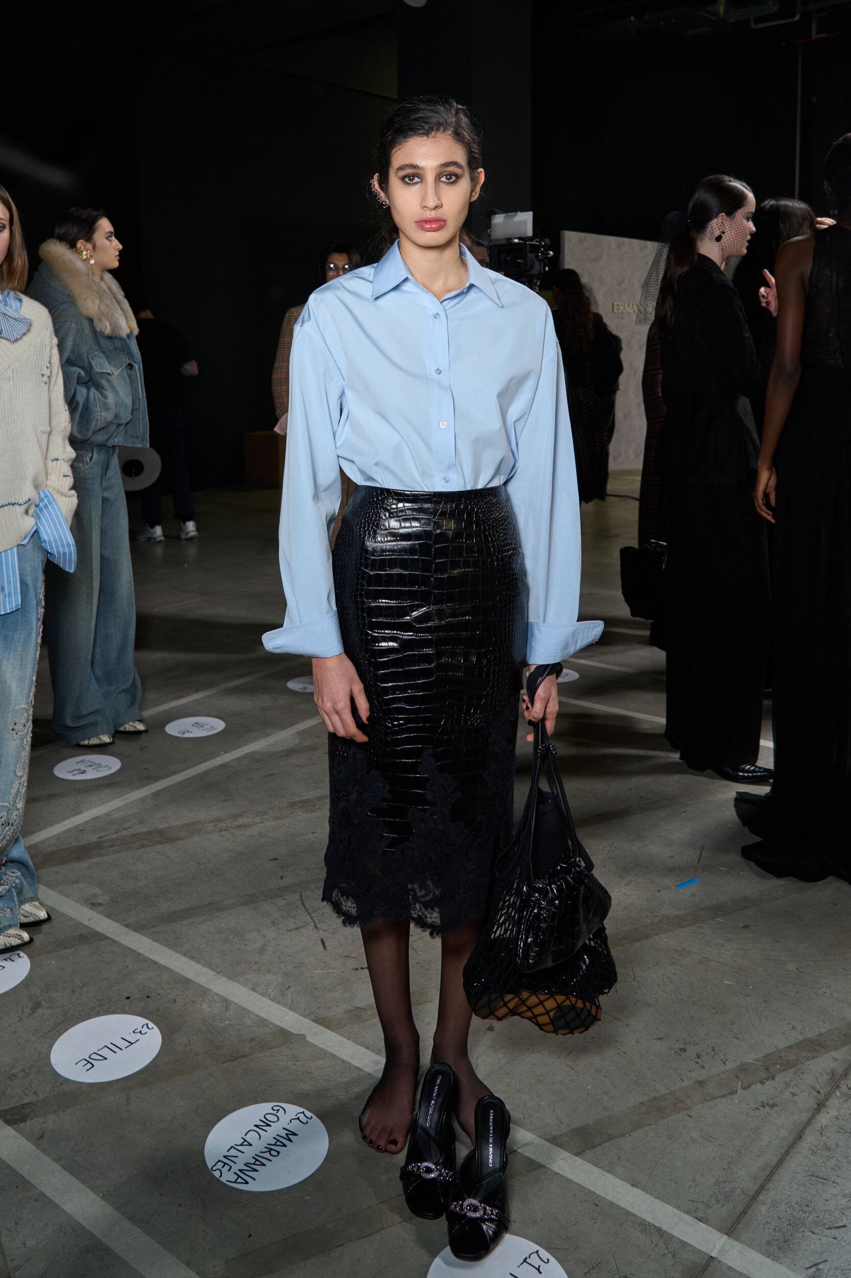 Ermanno Scervino Fall 2026 Fashion Show Backstage