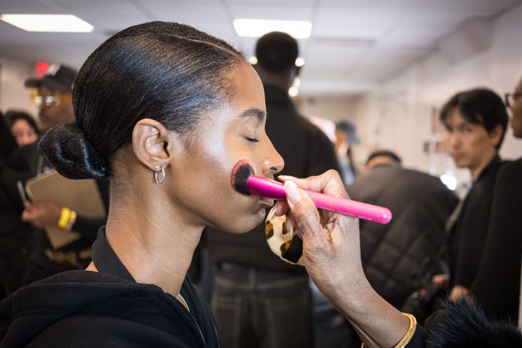 Sergio Hudson Fall 2026 Fashion Show Backstage