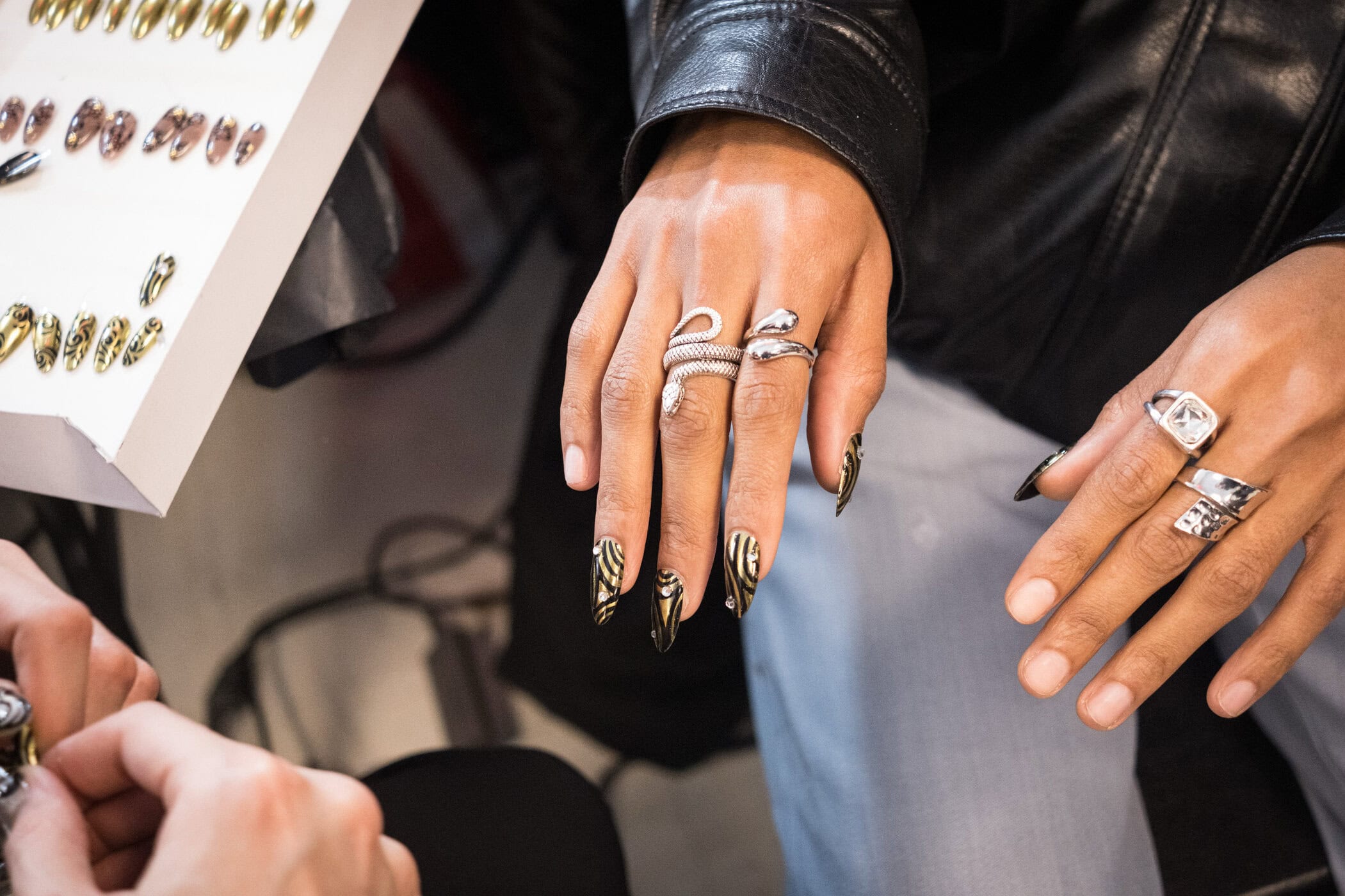 Sergio Hudson Fall 2026 Fashion Show Backstage