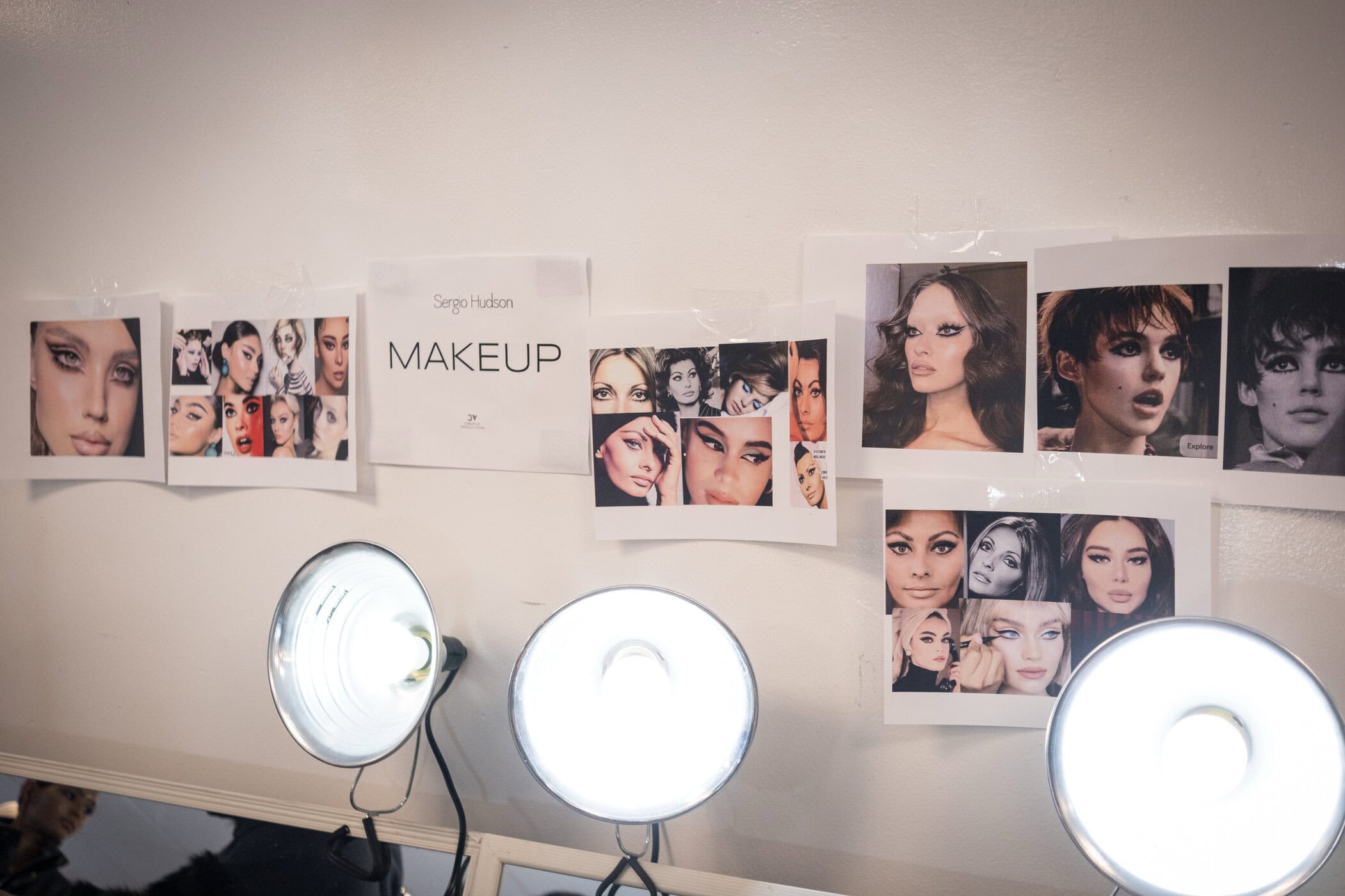 Sergio Hudson Fall 2026 Fashion Show Backstage