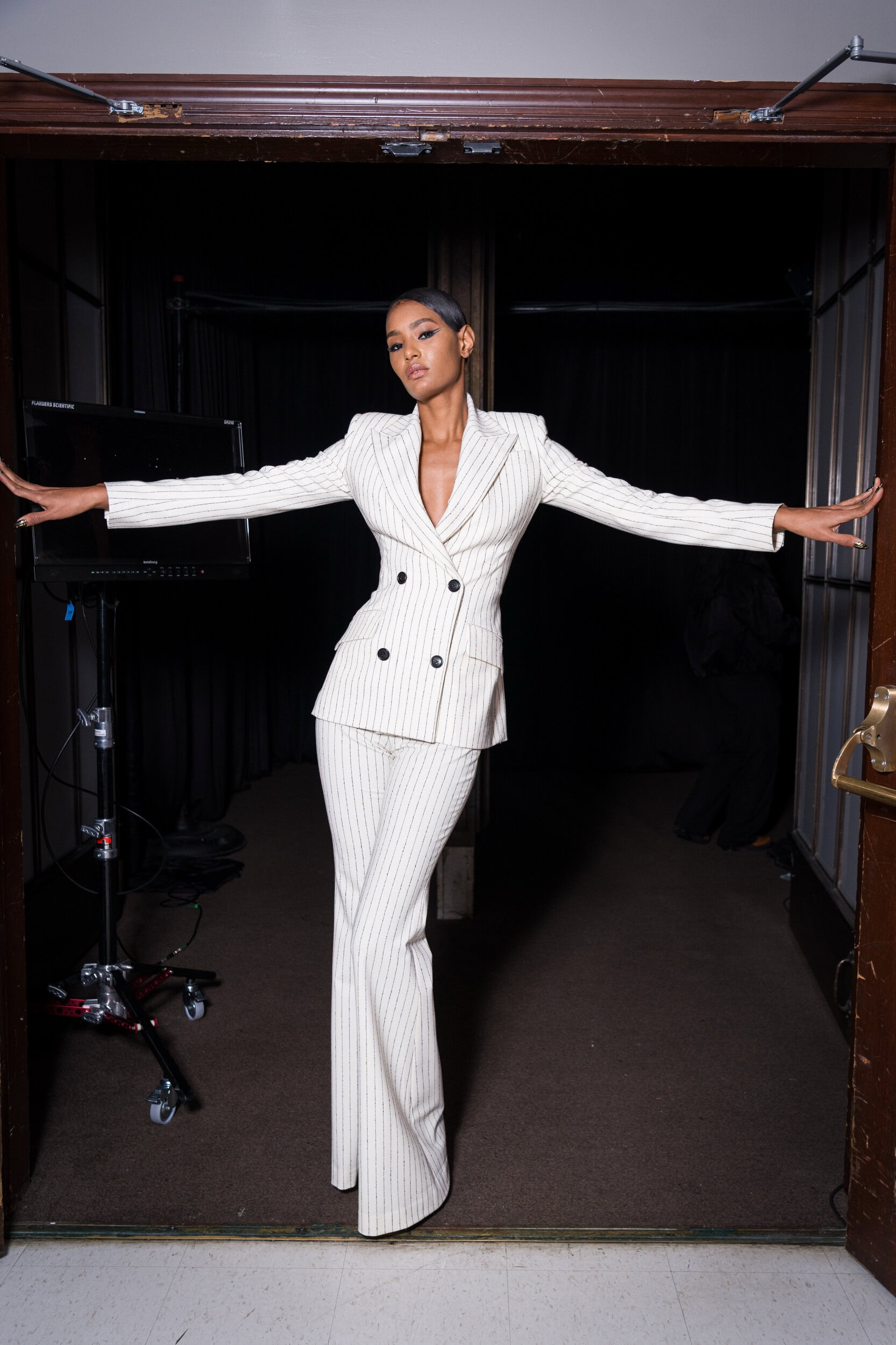 Sergio Hudson Fall 2026 Fashion Show Backstage