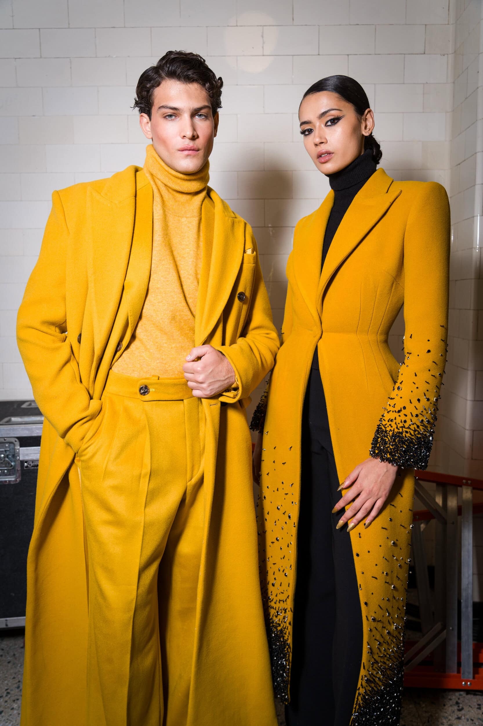 Sergio Hudson Fall 2026 Fashion Show Backstage