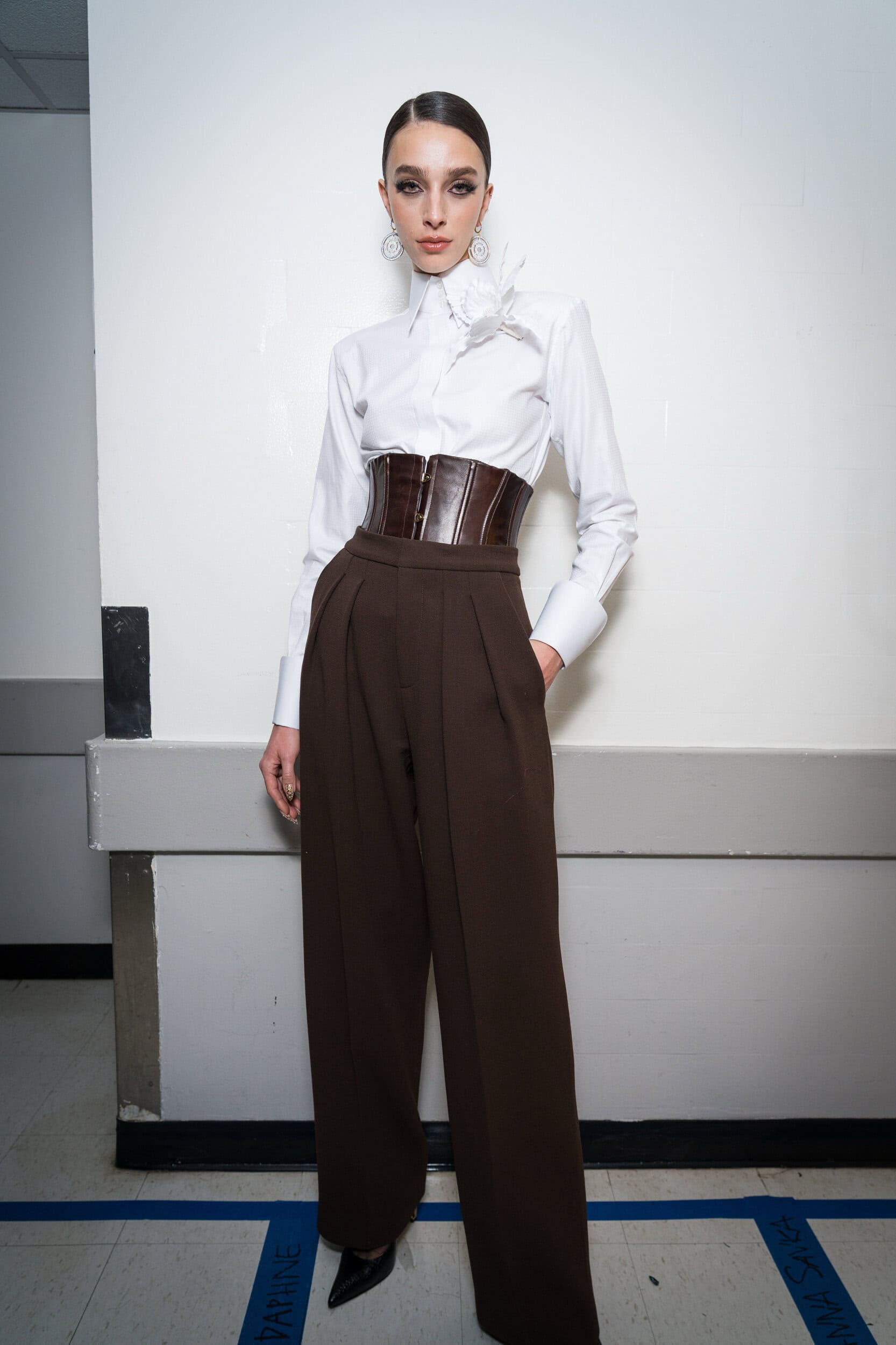 Sergio Hudson Fall 2026 Fashion Show Backstage