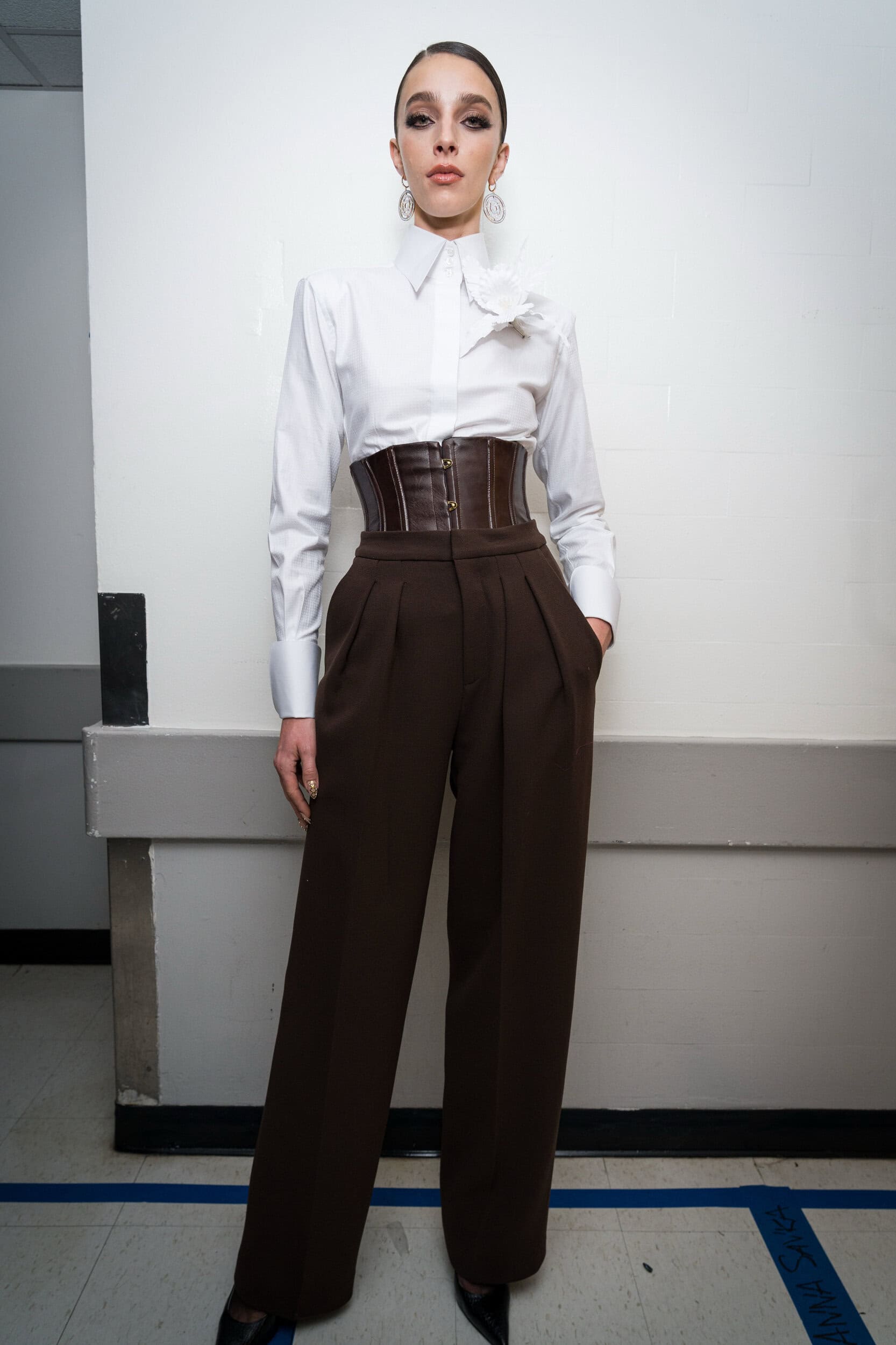 Sergio Hudson Fall 2026 Fashion Show Backstage