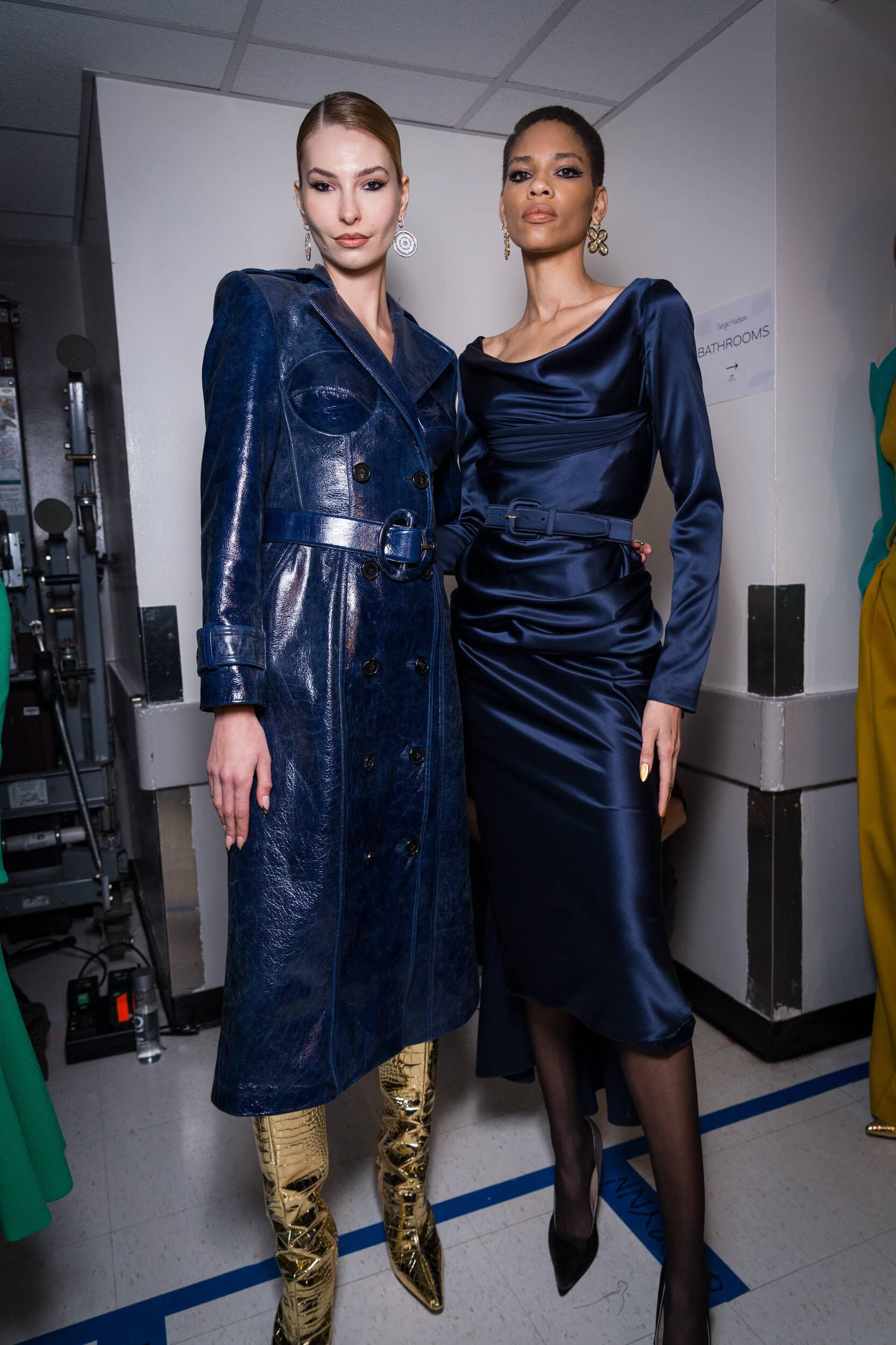Sergio Hudson Fall 2026 Fashion Show Backstage