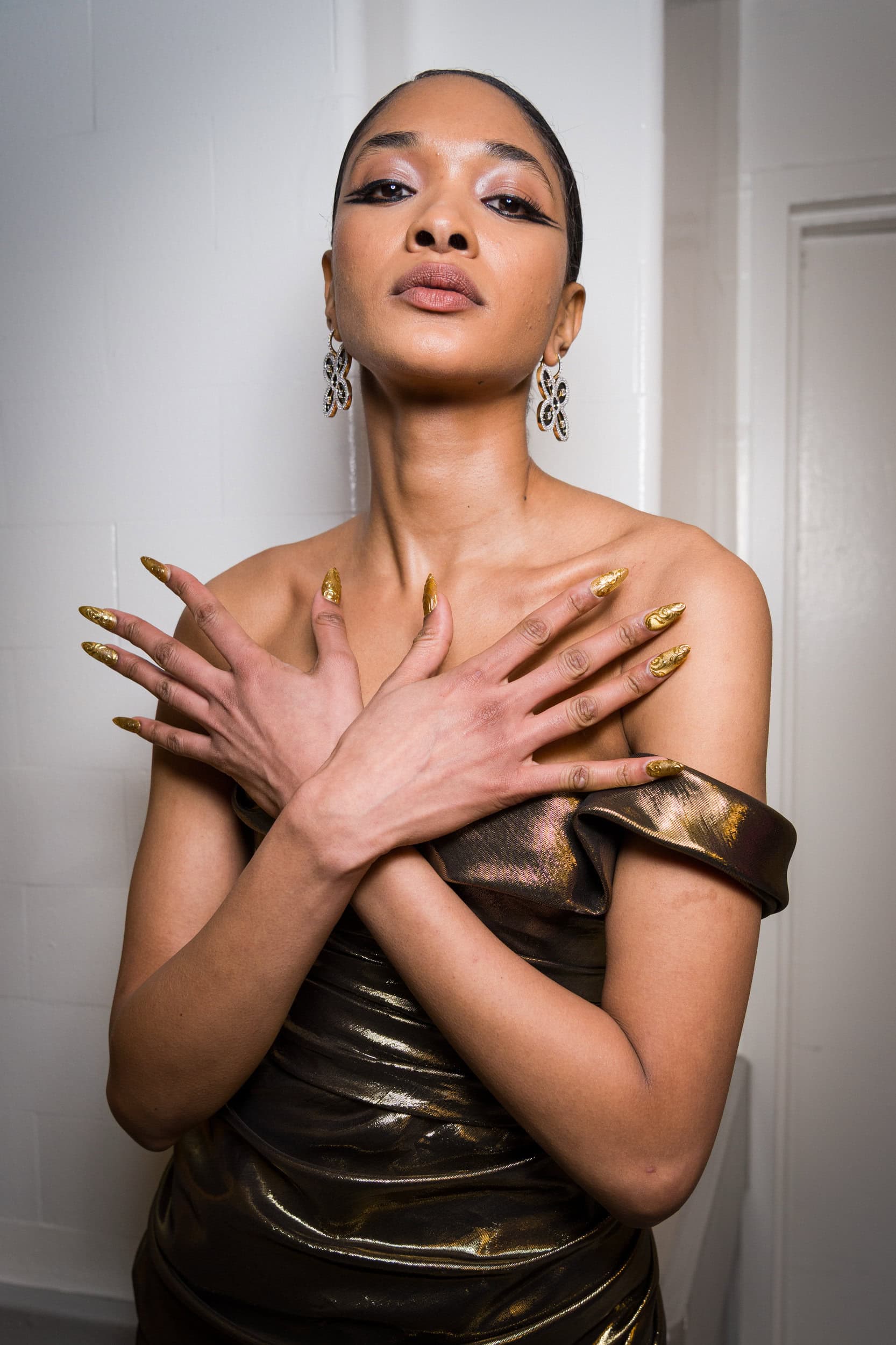 Sergio Hudson Fall 2026 Fashion Show Backstage