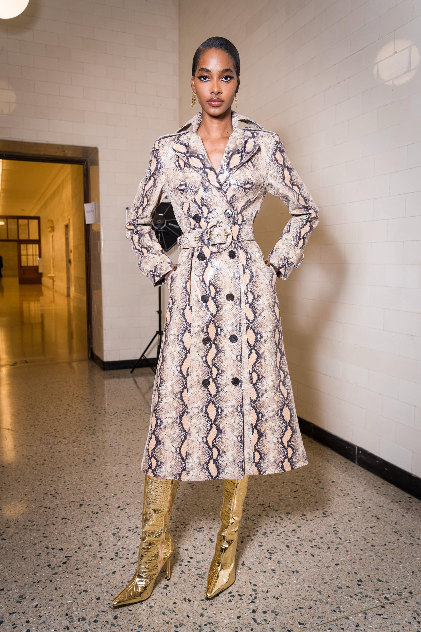 Sergio Hudson Fall 2026 Fashion Show Backstage