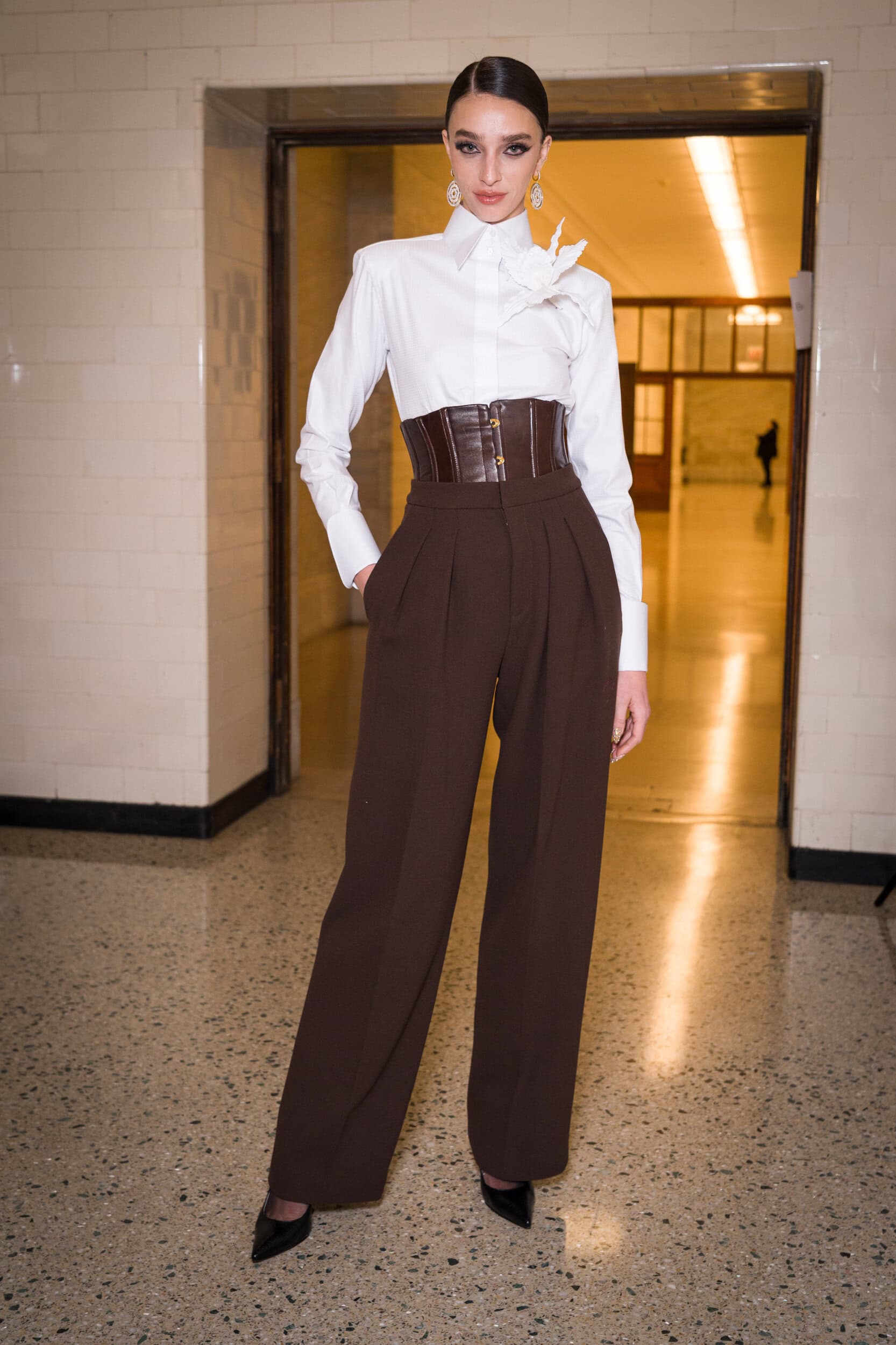 Sergio Hudson Fall 2026 Fashion Show Backstage