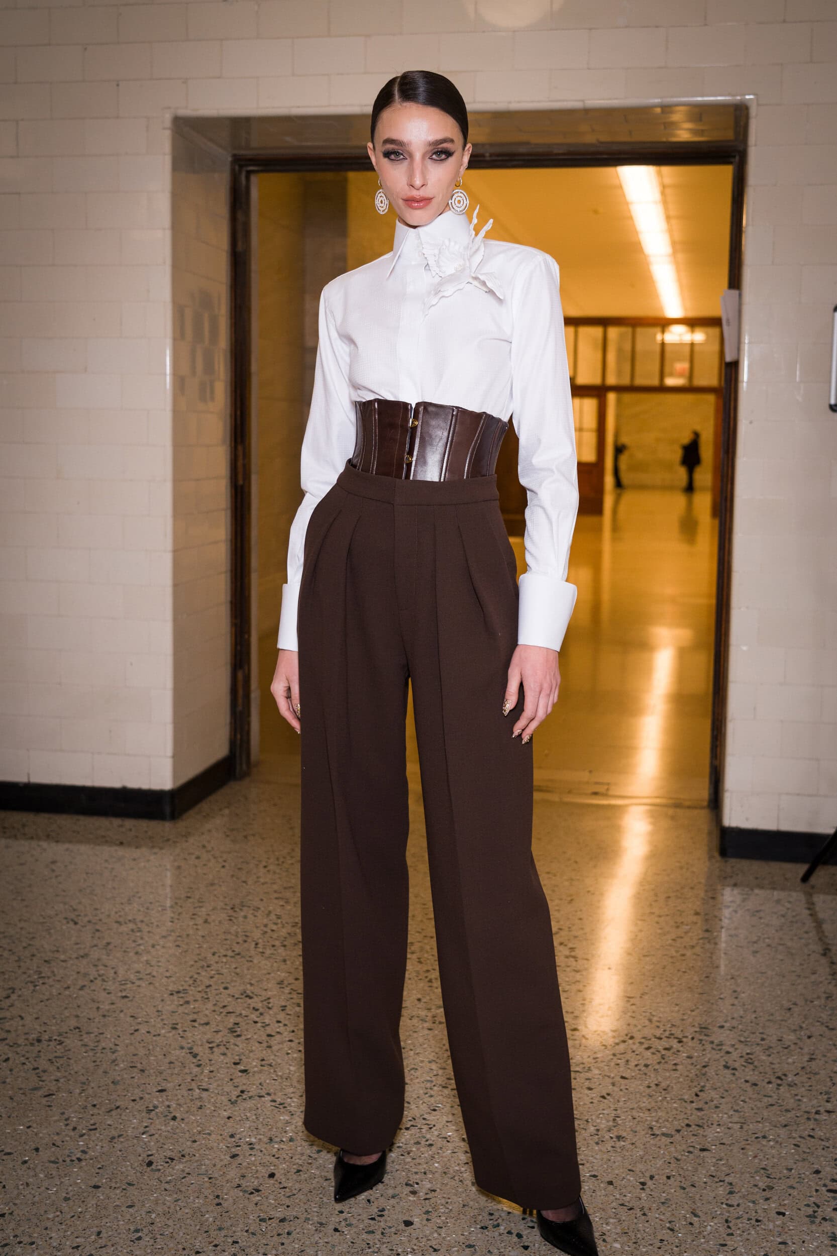 Sergio Hudson Fall 2026 Fashion Show Backstage