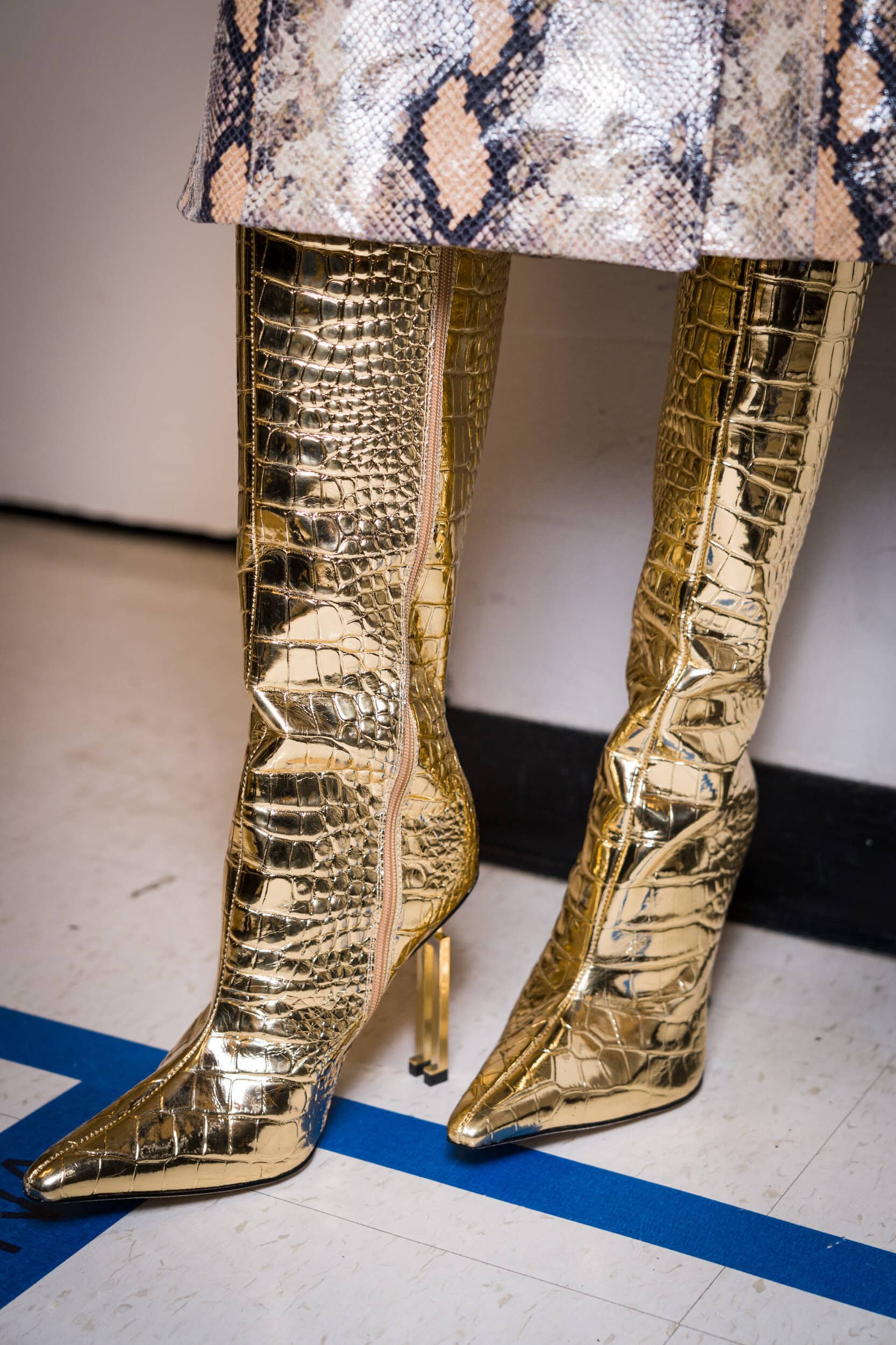 Sergio Hudson Fall 2026 Fashion Show Backstage