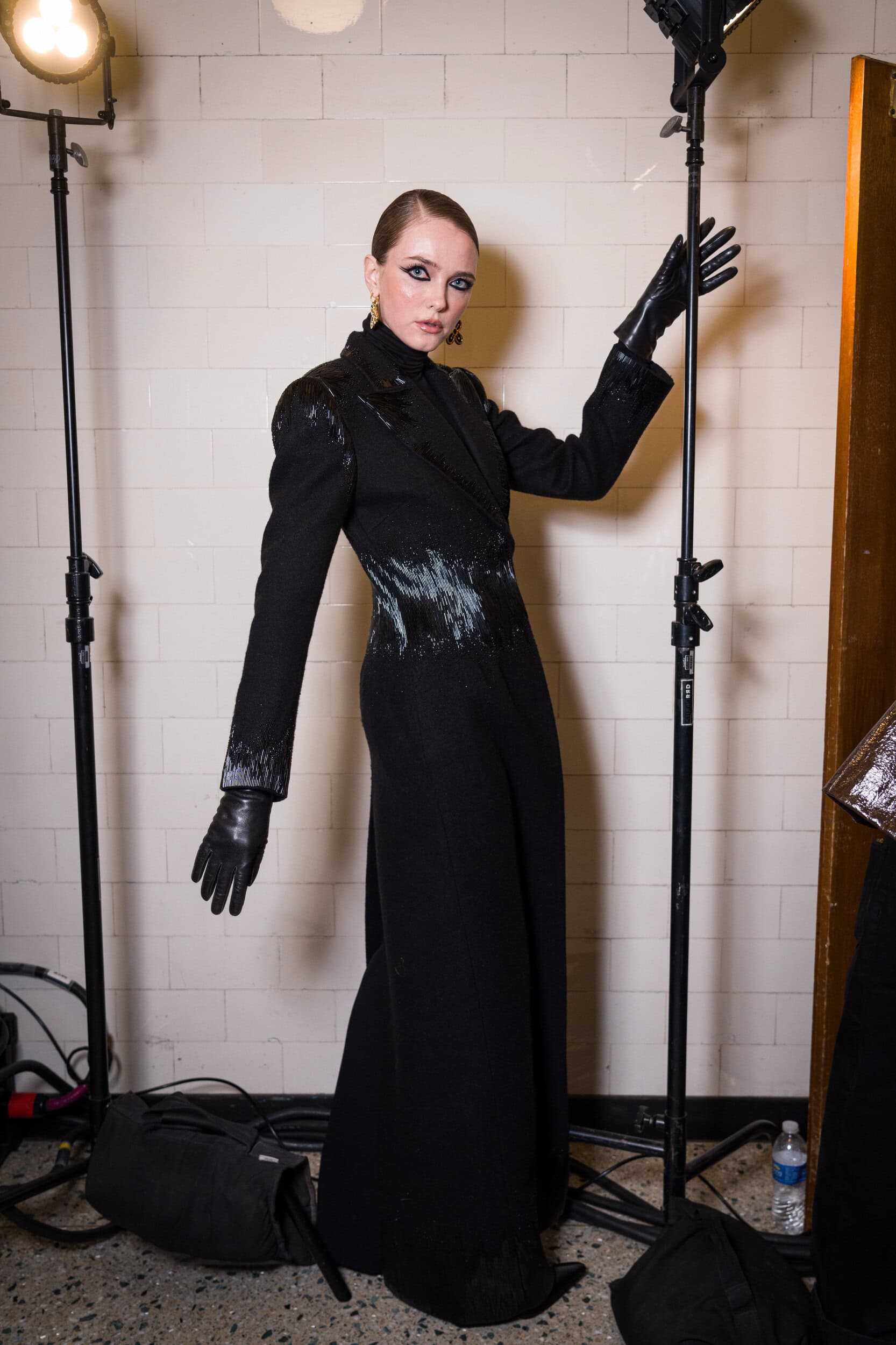 Sergio Hudson Fall 2026 Fashion Show Backstage