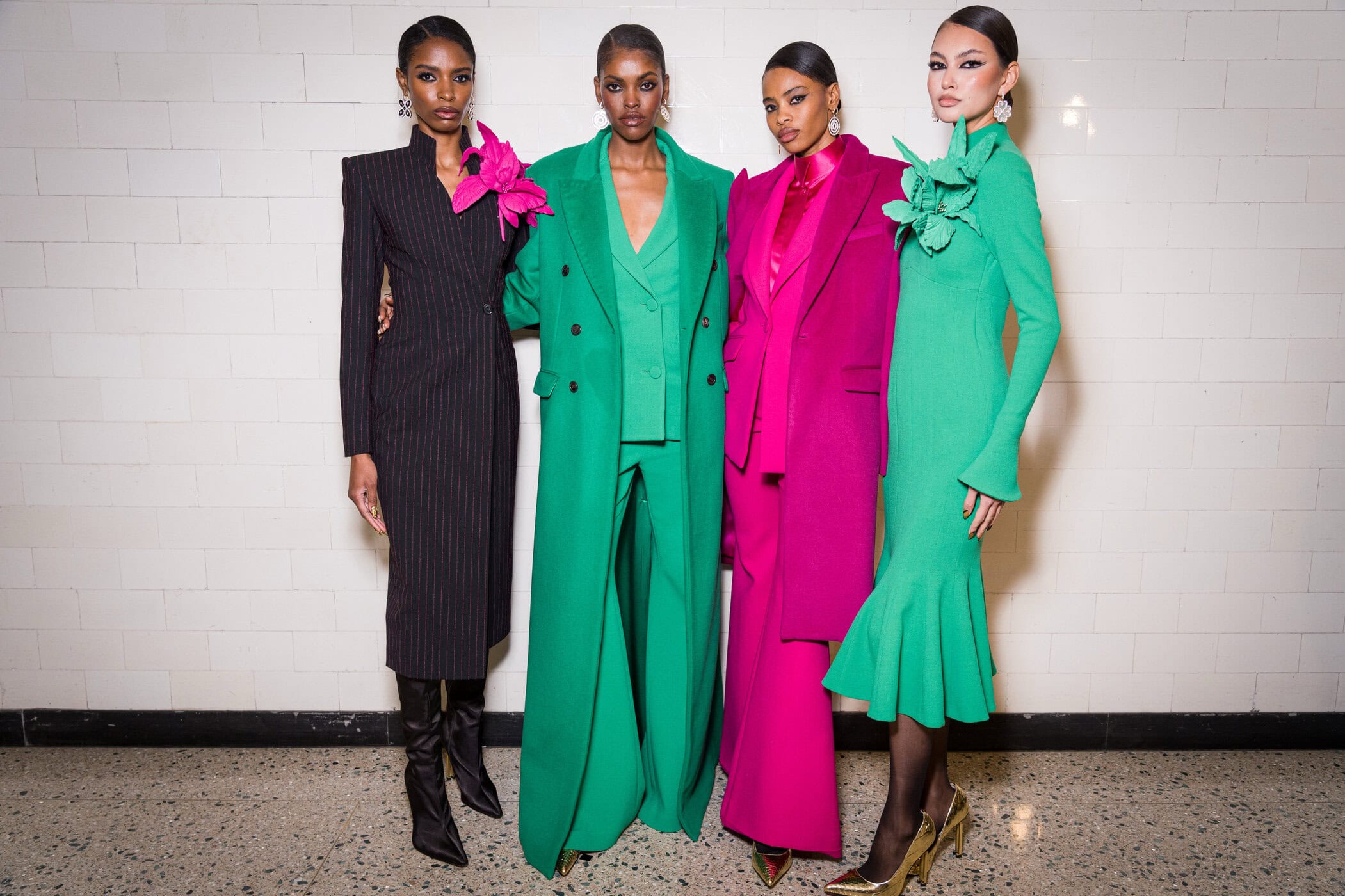 Sergio Hudson Fall 2026 Fashion Show Backstage
