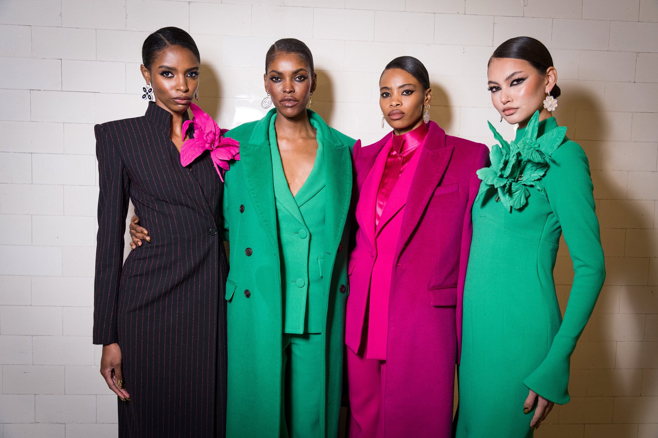 Sergio Hudson Fall 2026 Fashion Show Backstage