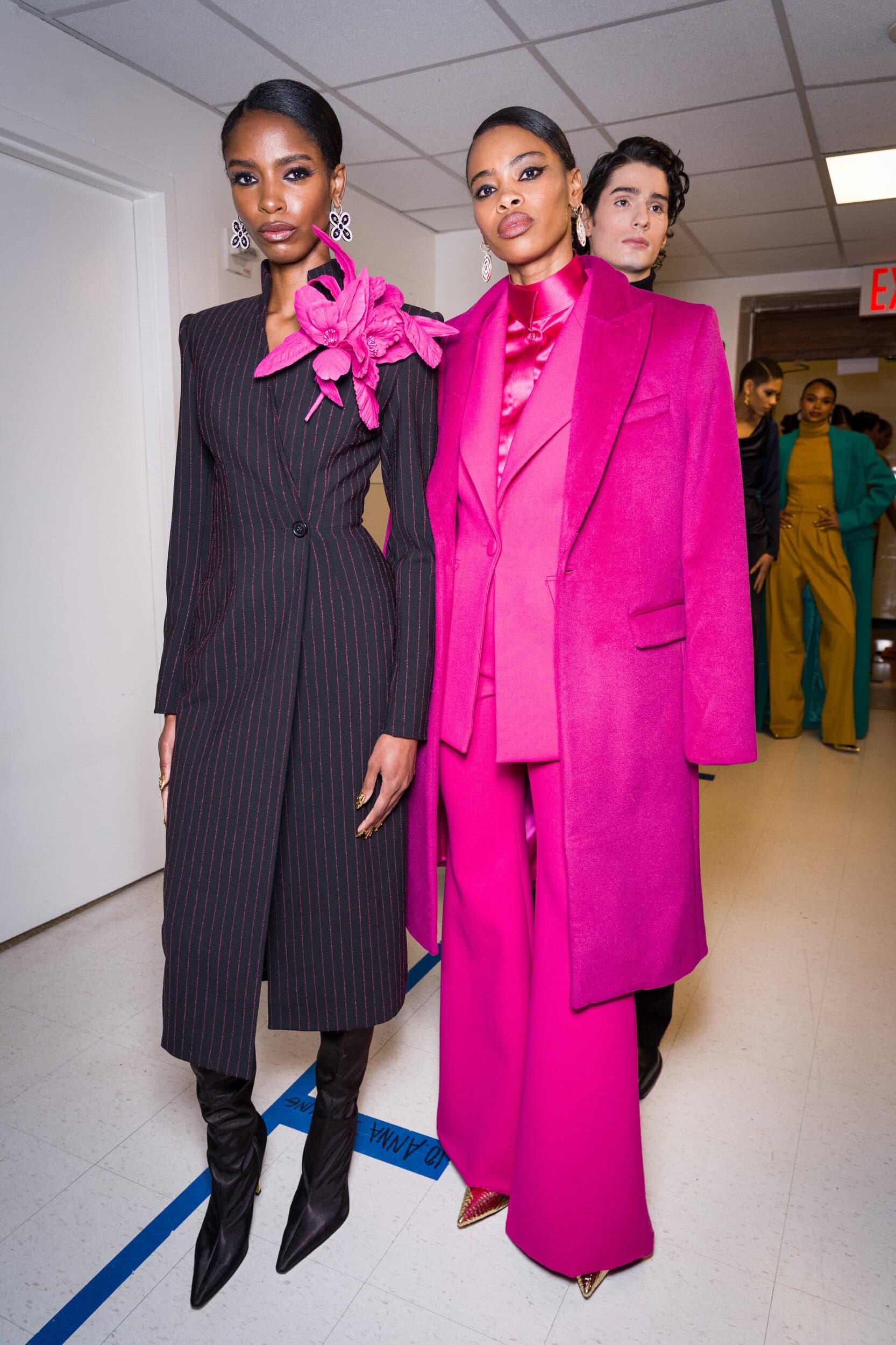 Sergio Hudson Fall 2026 Fashion Show Backstage