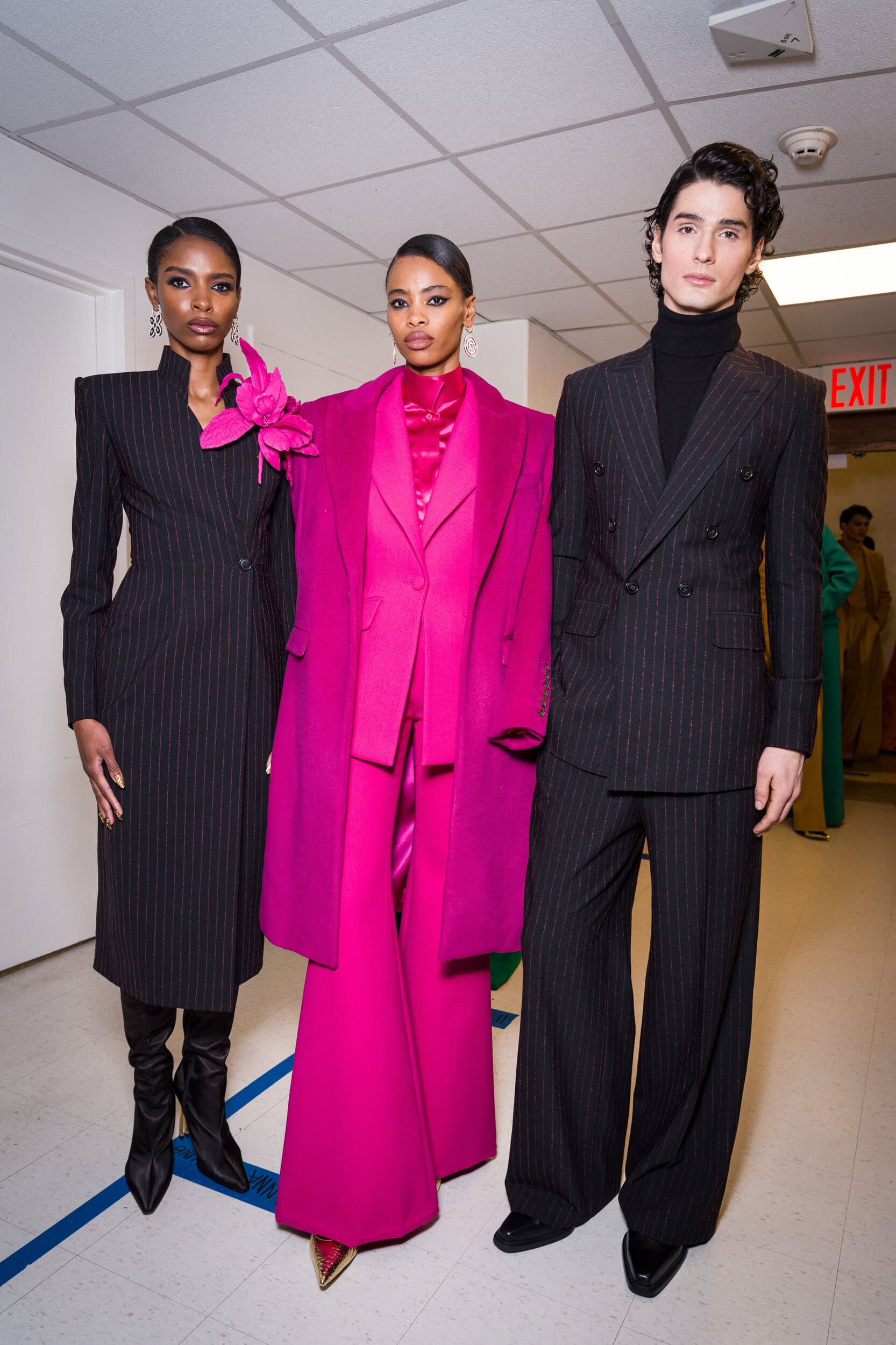 Sergio Hudson Fall 2026 Fashion Show Backstage
