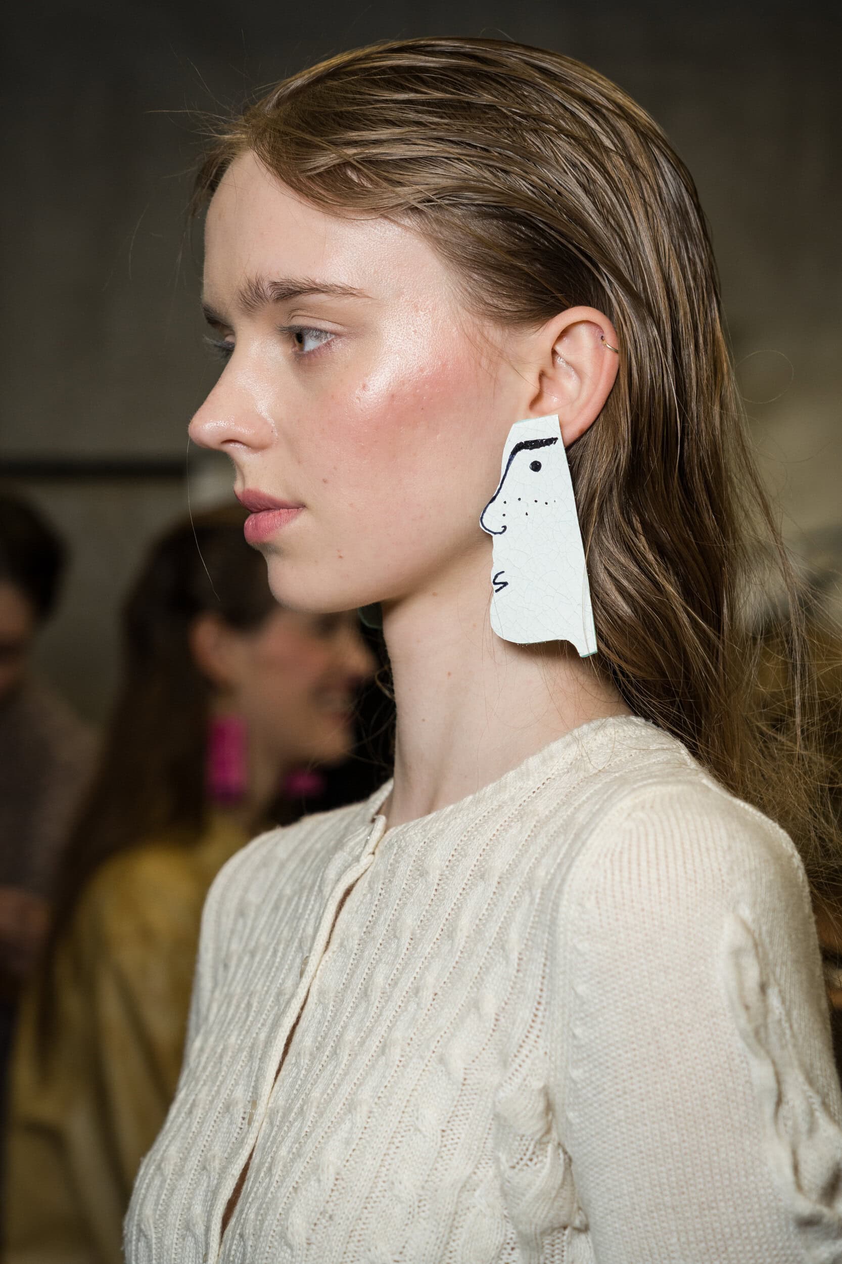 Simon Cracker Fall 2026 Fashion Show Backstage