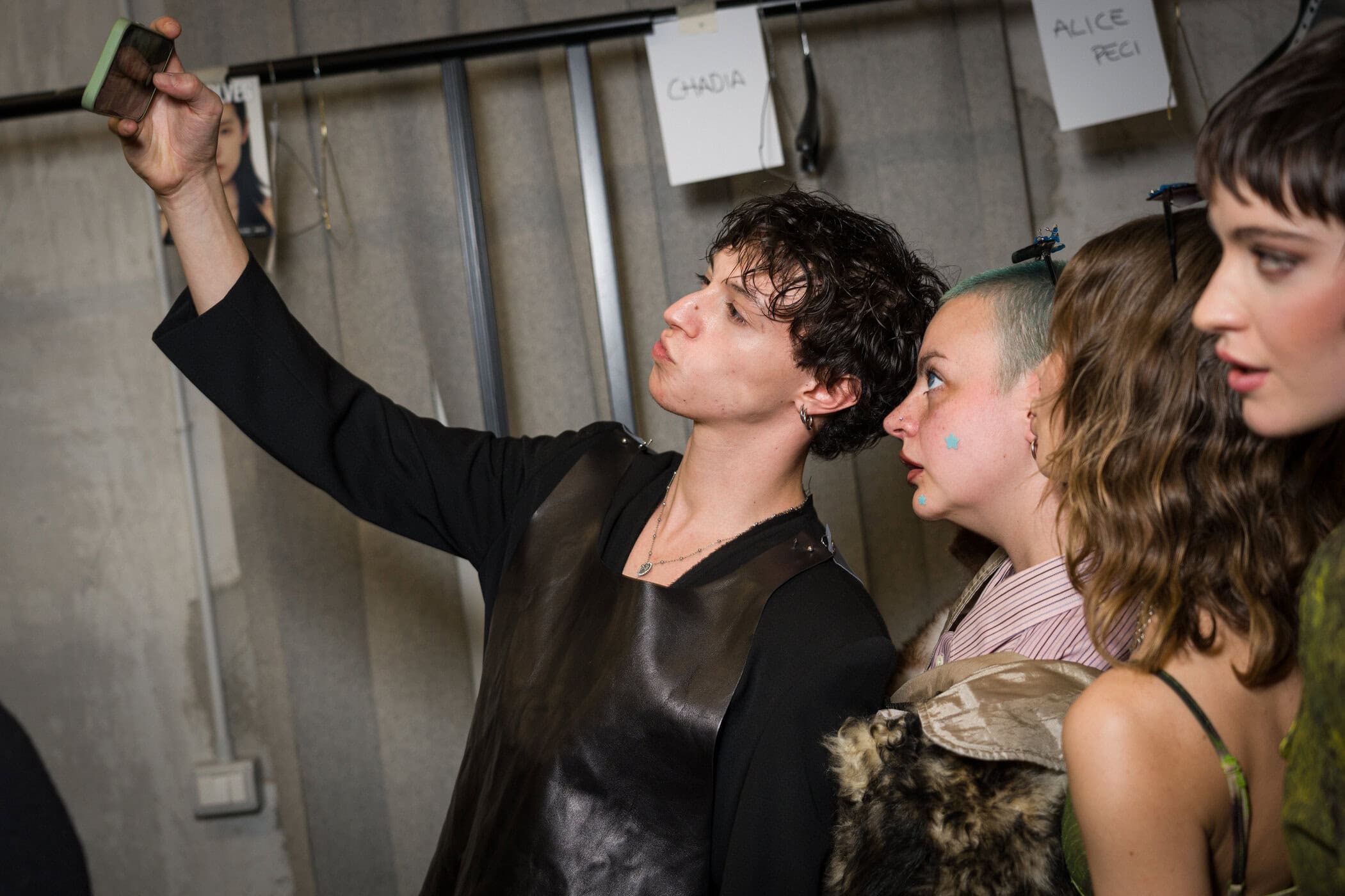 Simon Cracker Fall 2026 Fashion Show Backstage