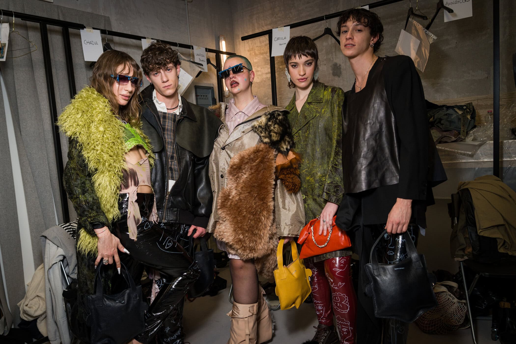 Simon Cracker Fall 2026 Fashion Show Backstage