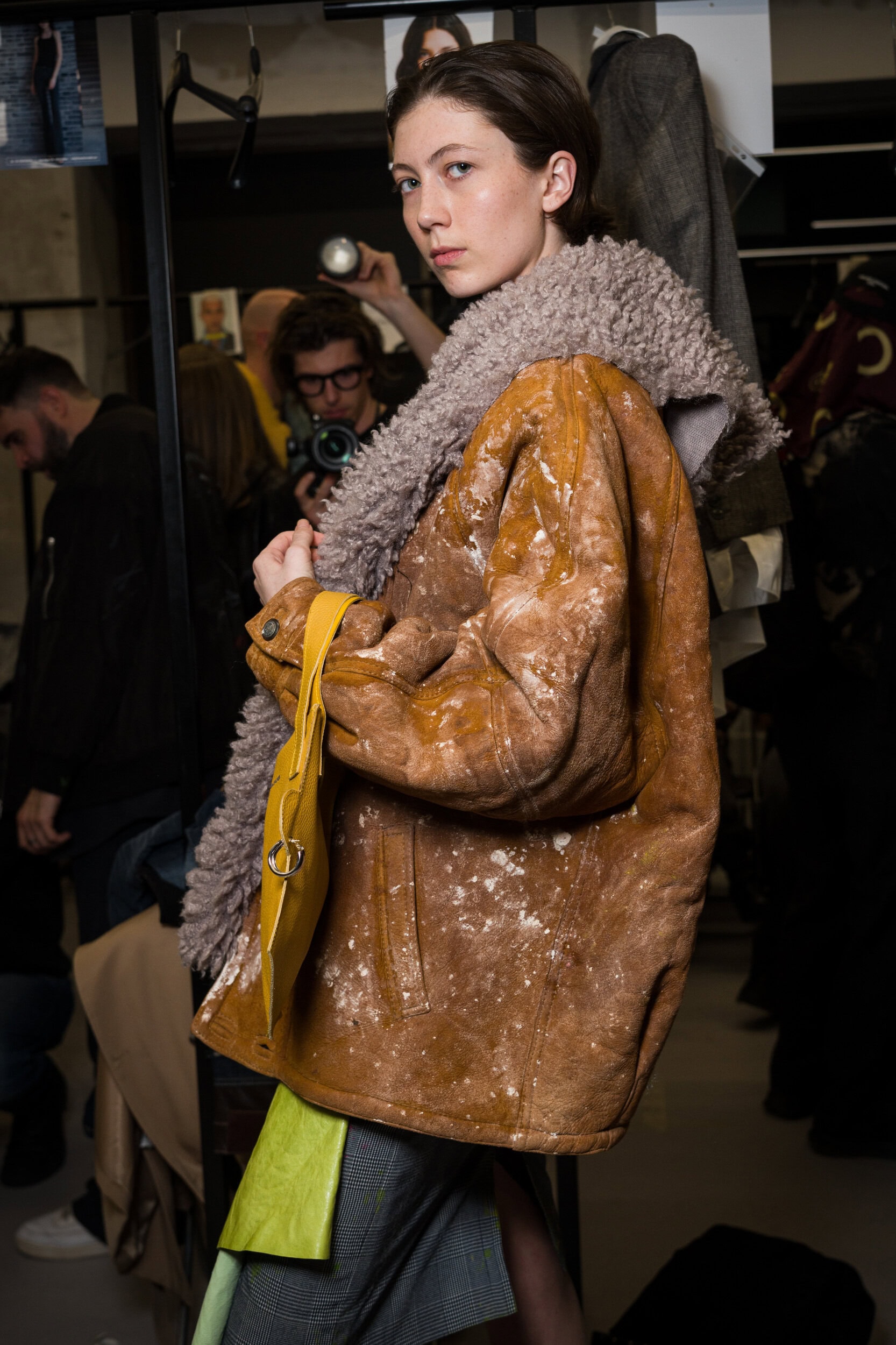 Simon Cracker Fall 2026 Fashion Show Backstage