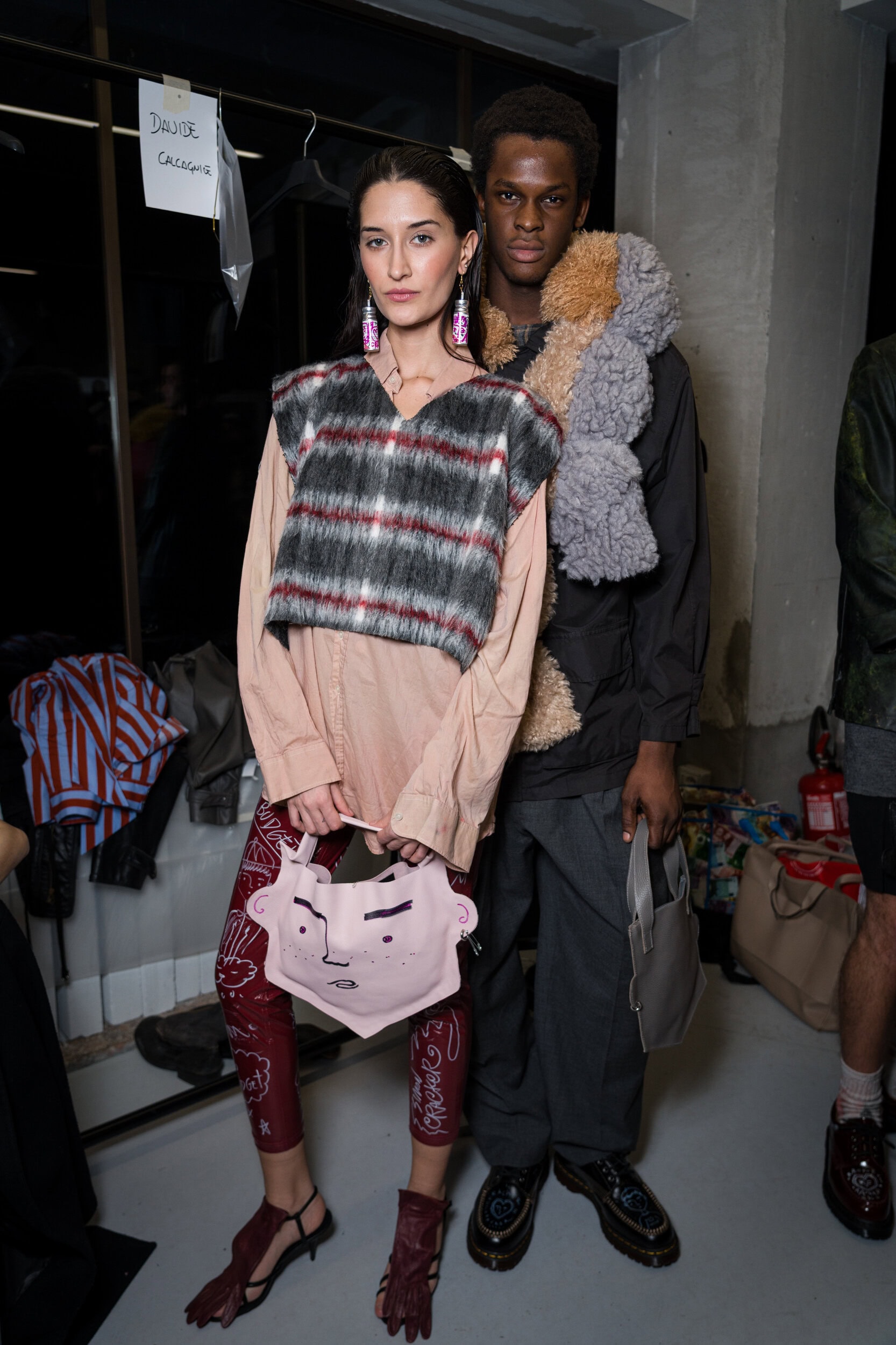 Simon Cracker Fall 2026 Fashion Show Backstage