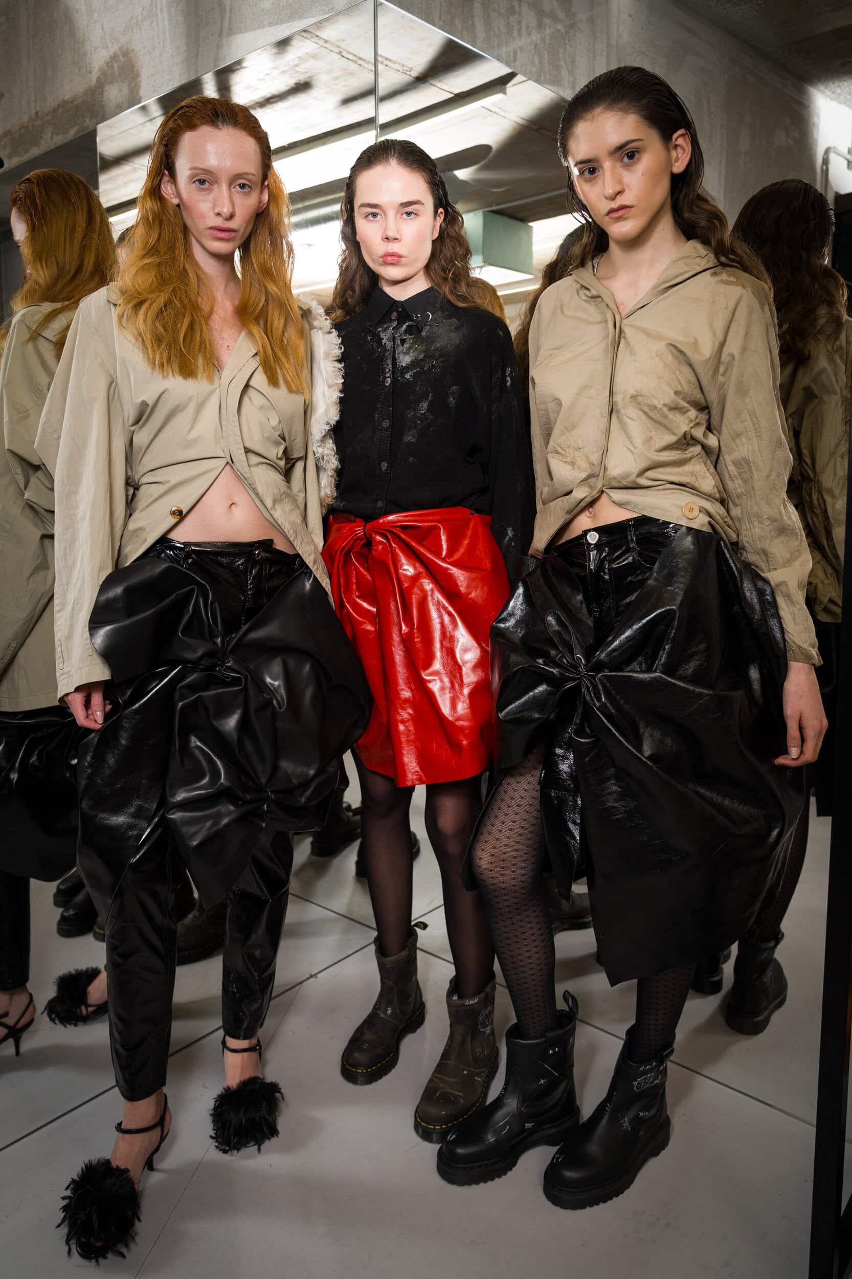 Simon Cracker Fall 2026 Fashion Show Backstage