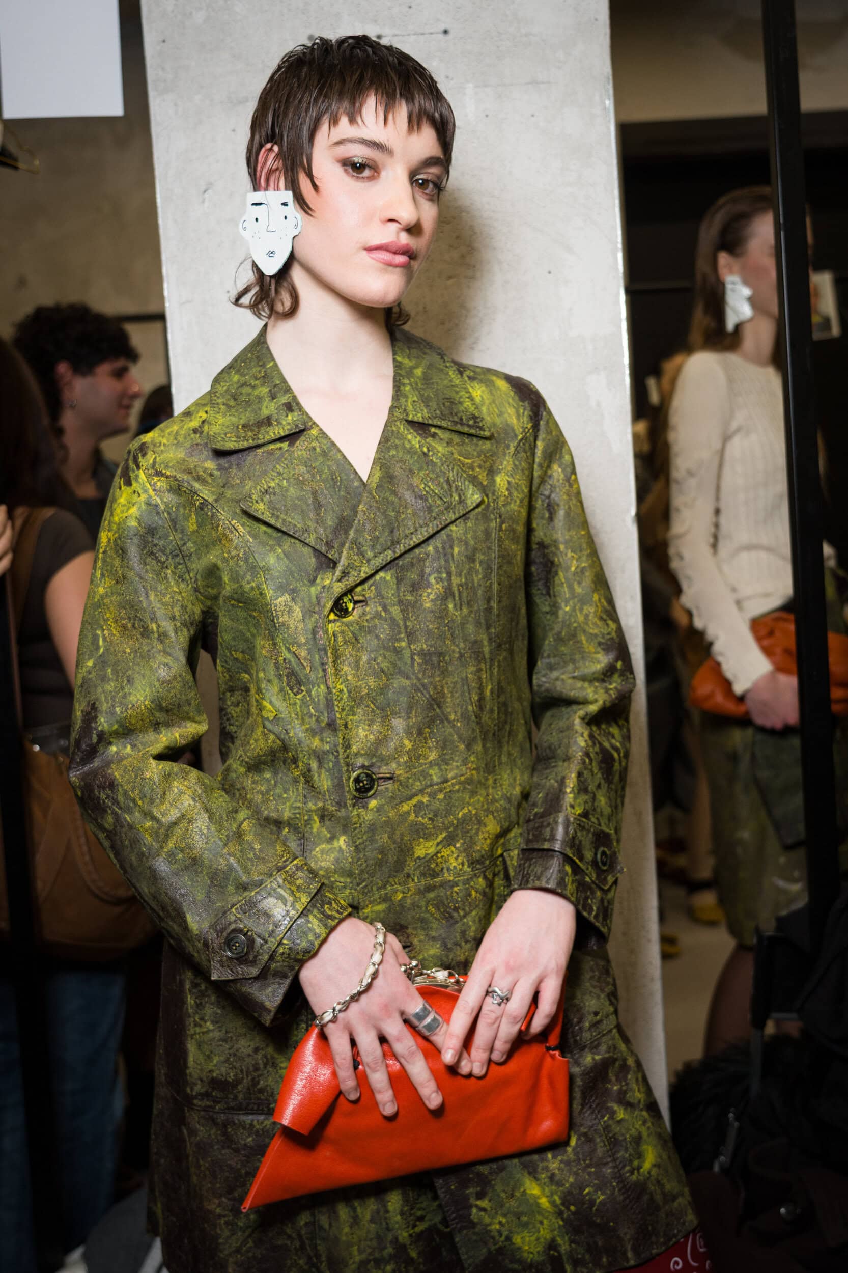 Simon Cracker Fall 2026 Fashion Show Backstage