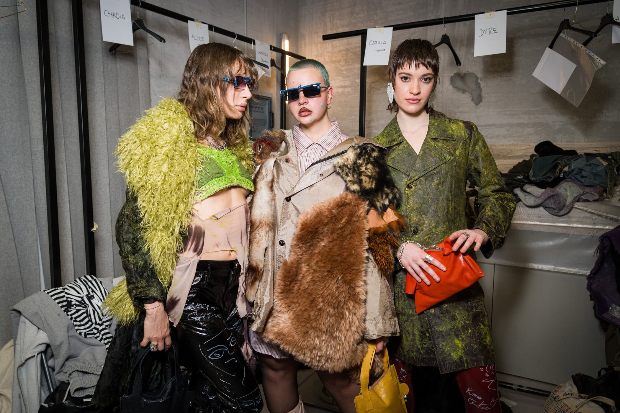 Simon Cracker Fall 2026 Fashion Show Backstage