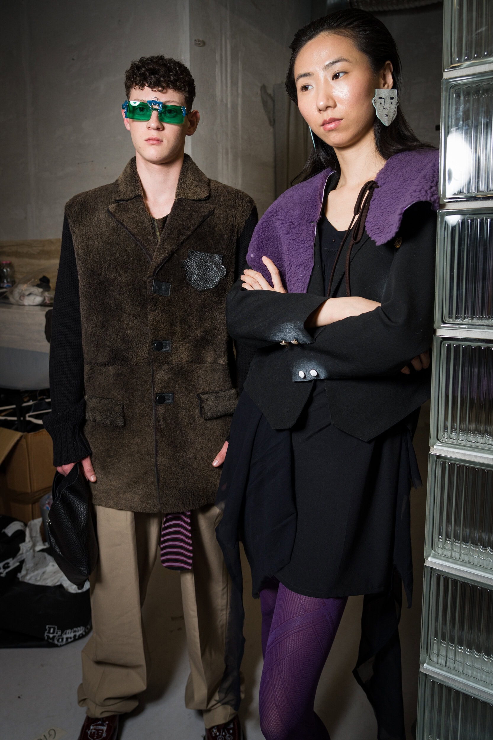 Simon Cracker Fall 2026 Fashion Show Backstage