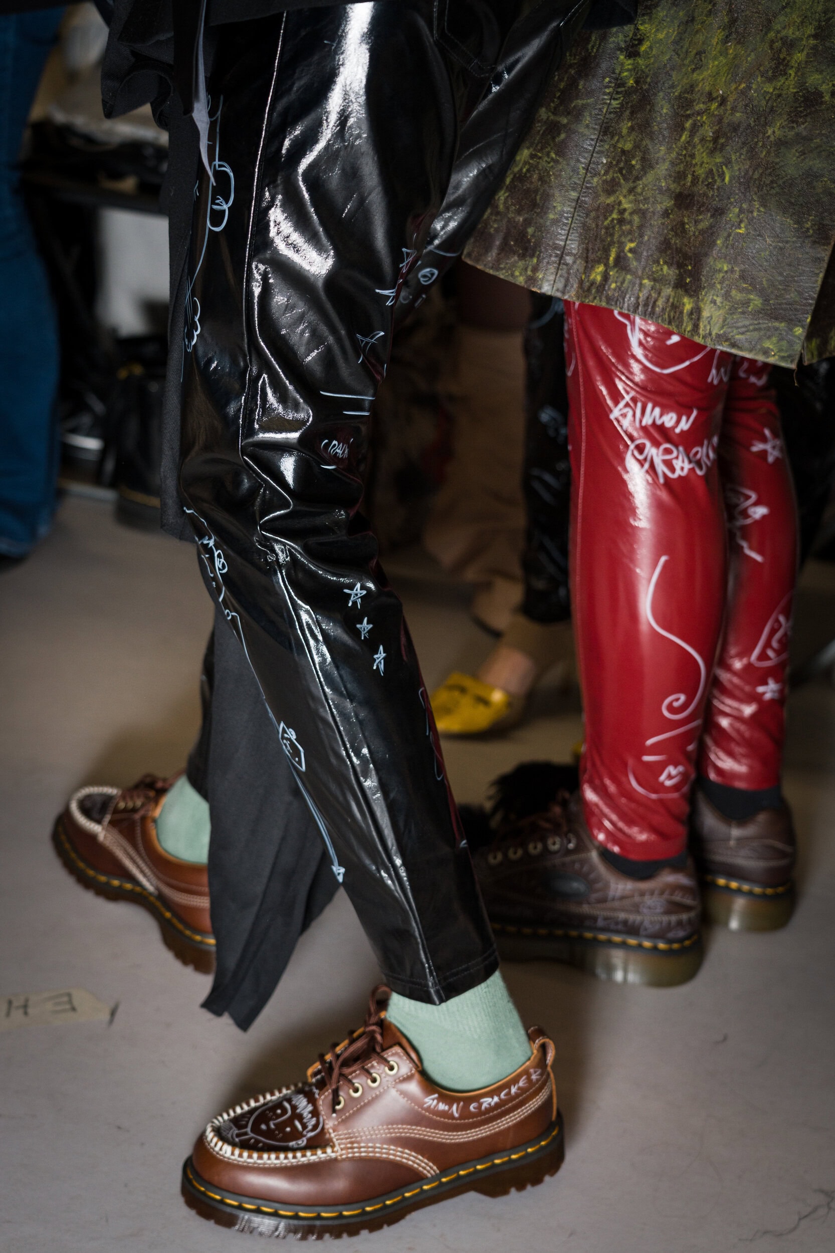 Simon Cracker Fall 2026 Fashion Show Backstage