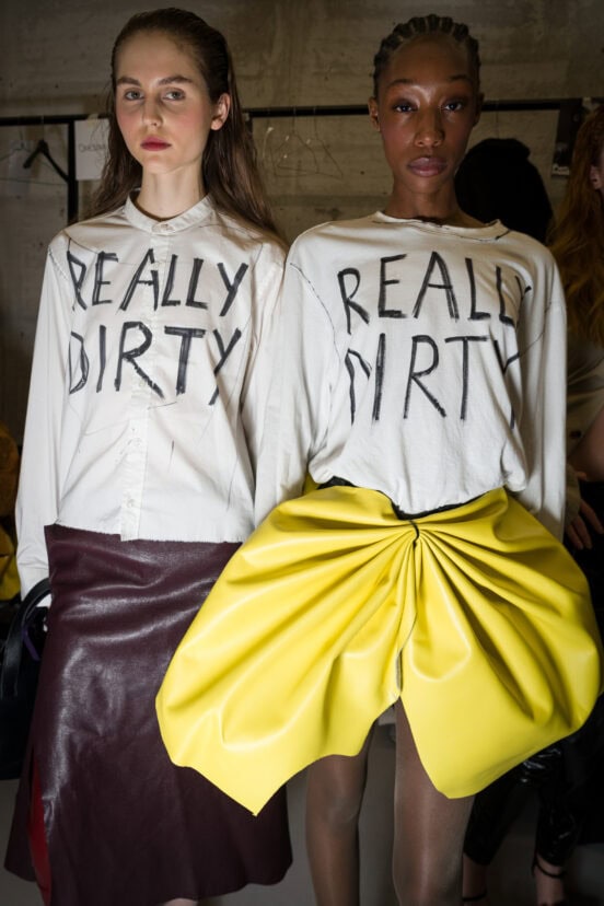 Simon Cracker Fall 2026 Fashion Show Backstage