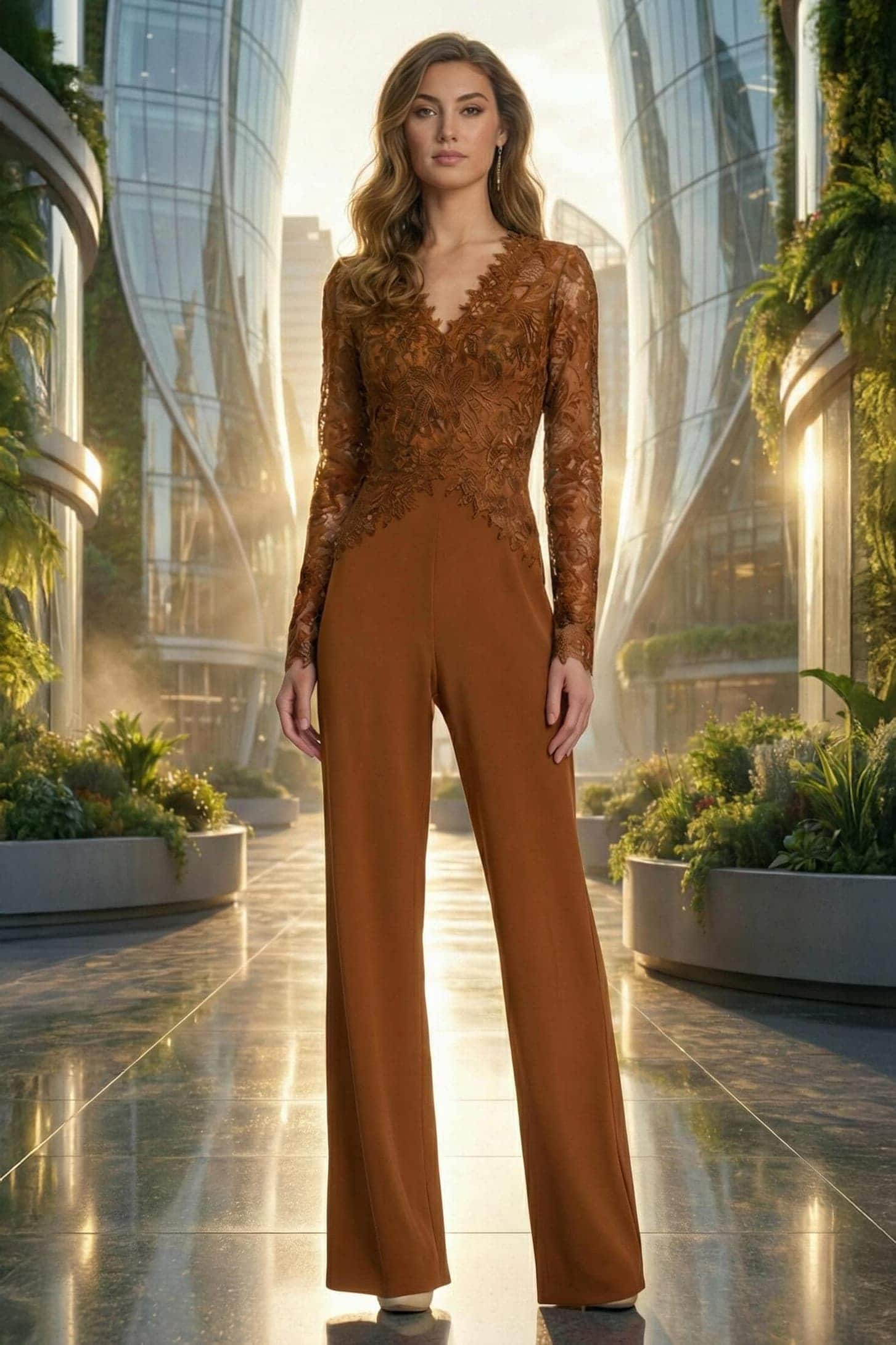 Tadashi shoji オフショルダーレーストップス J024 Tadashi Shoji Fall 2026 Fashion Show | The Impression