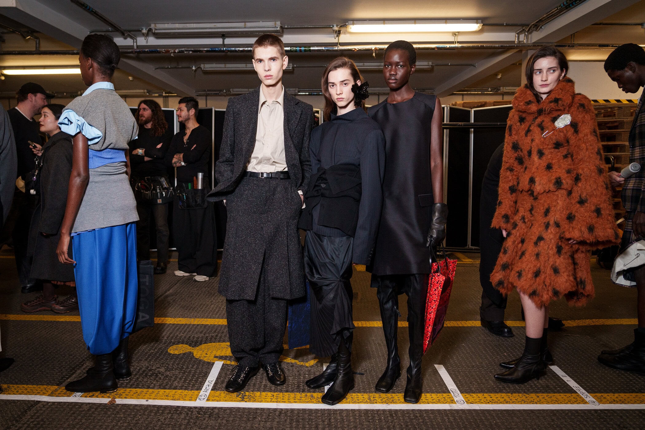 Toga Fall 2026 Fashion Show Backstage