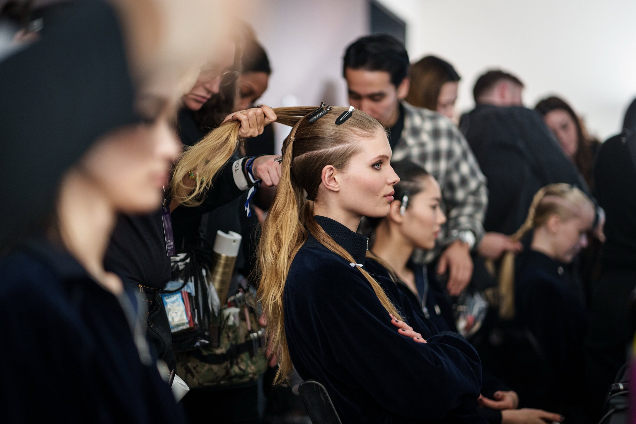 Tory Burch Fall 2026 Fashion Show Backstage