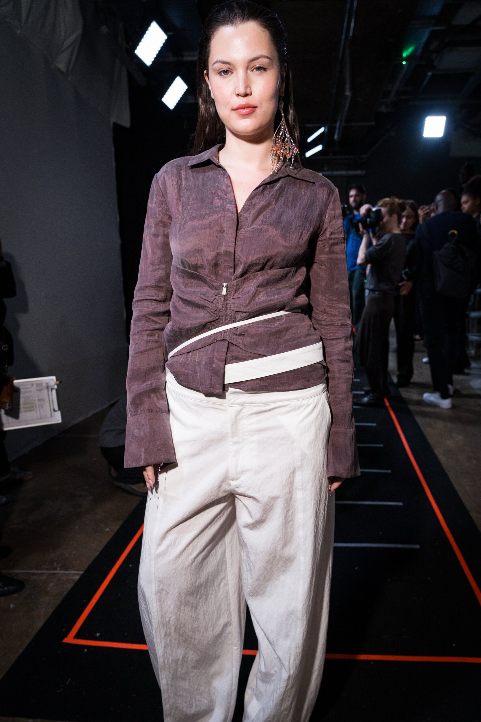 Karoline Vitto Fall 2026 Fashion Show Backstage