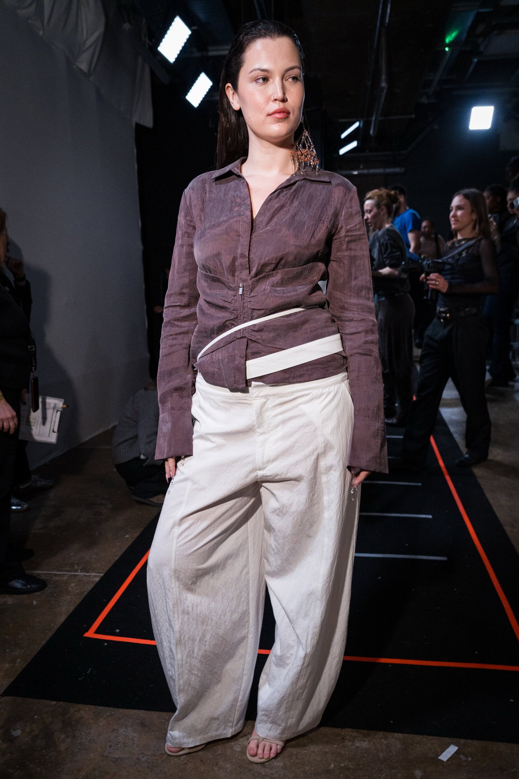 Karoline Vitto Fall 2026 Fashion Show Backstage