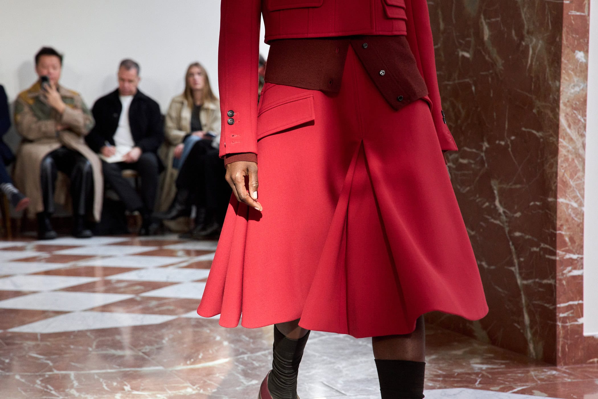 Emilia Wickstead Fall 2026 Fashion Show Atmosphere