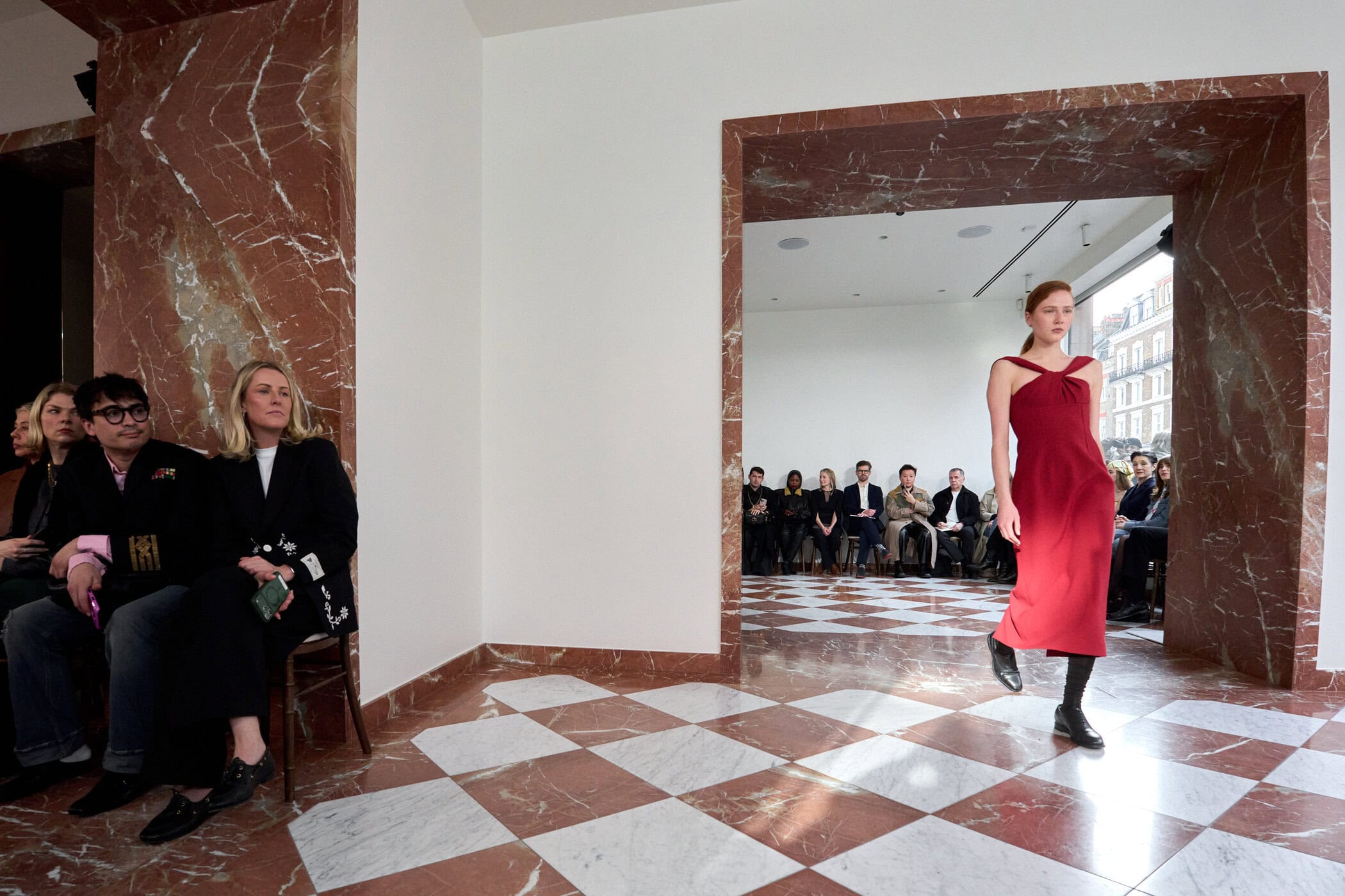 Emilia Wickstead Fall 2026 Fashion Show Atmosphere