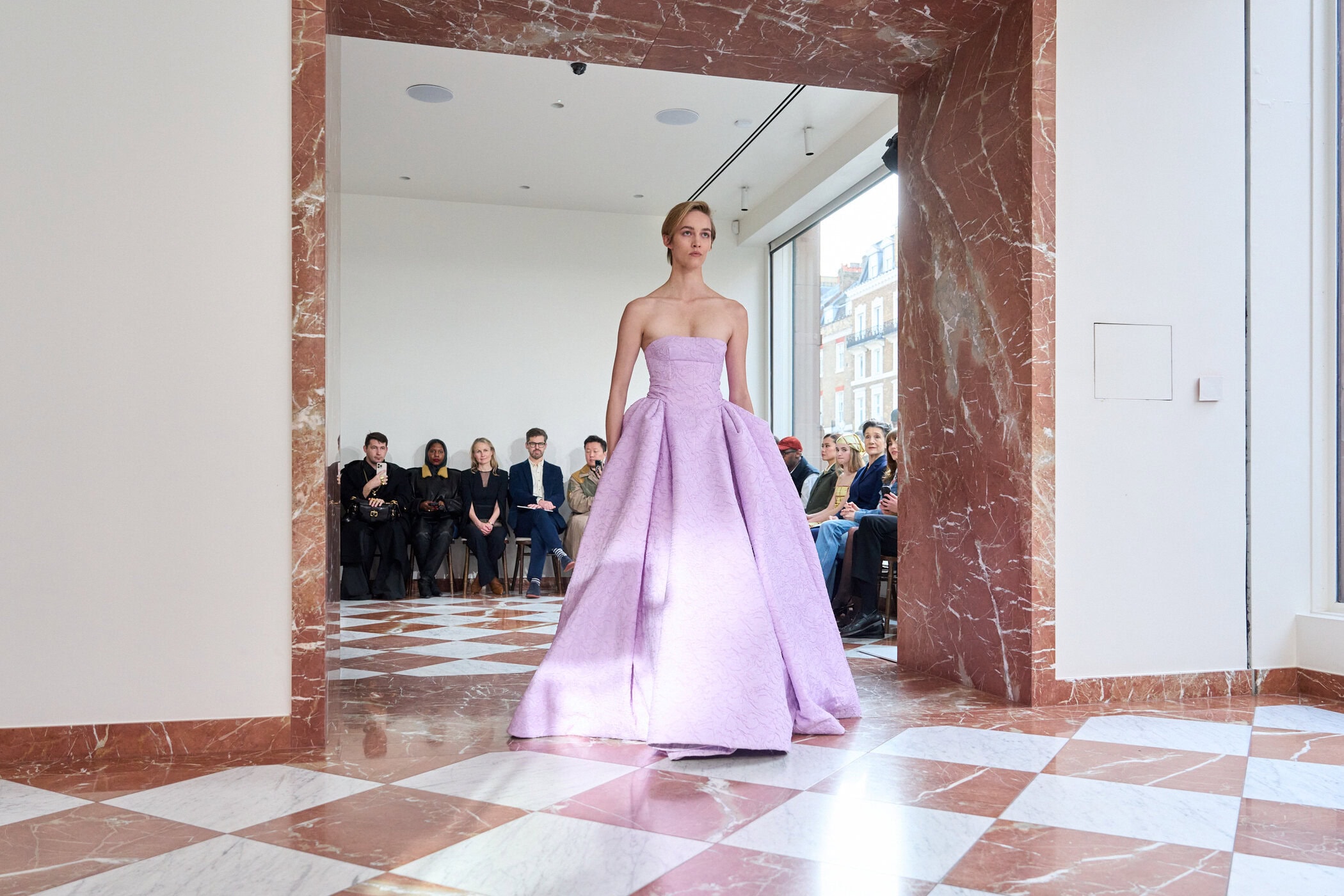 Emilia Wickstead Fall 2026 Fashion Show Atmosphere