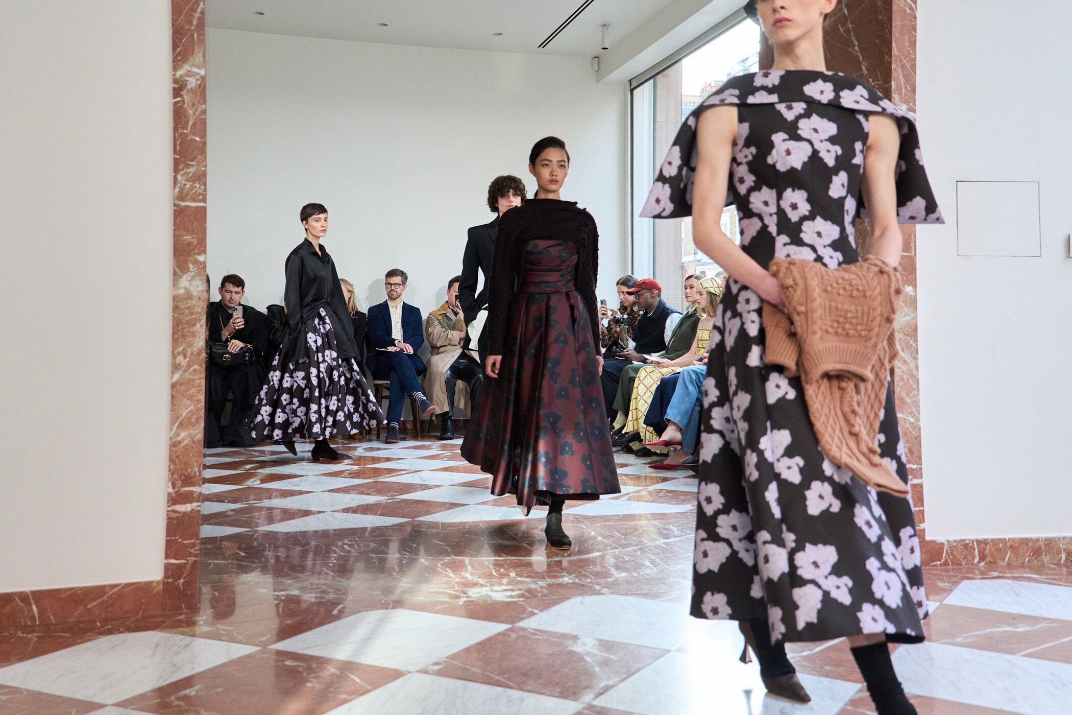 Emilia Wickstead Fall 2026 Fashion Show Atmosphere