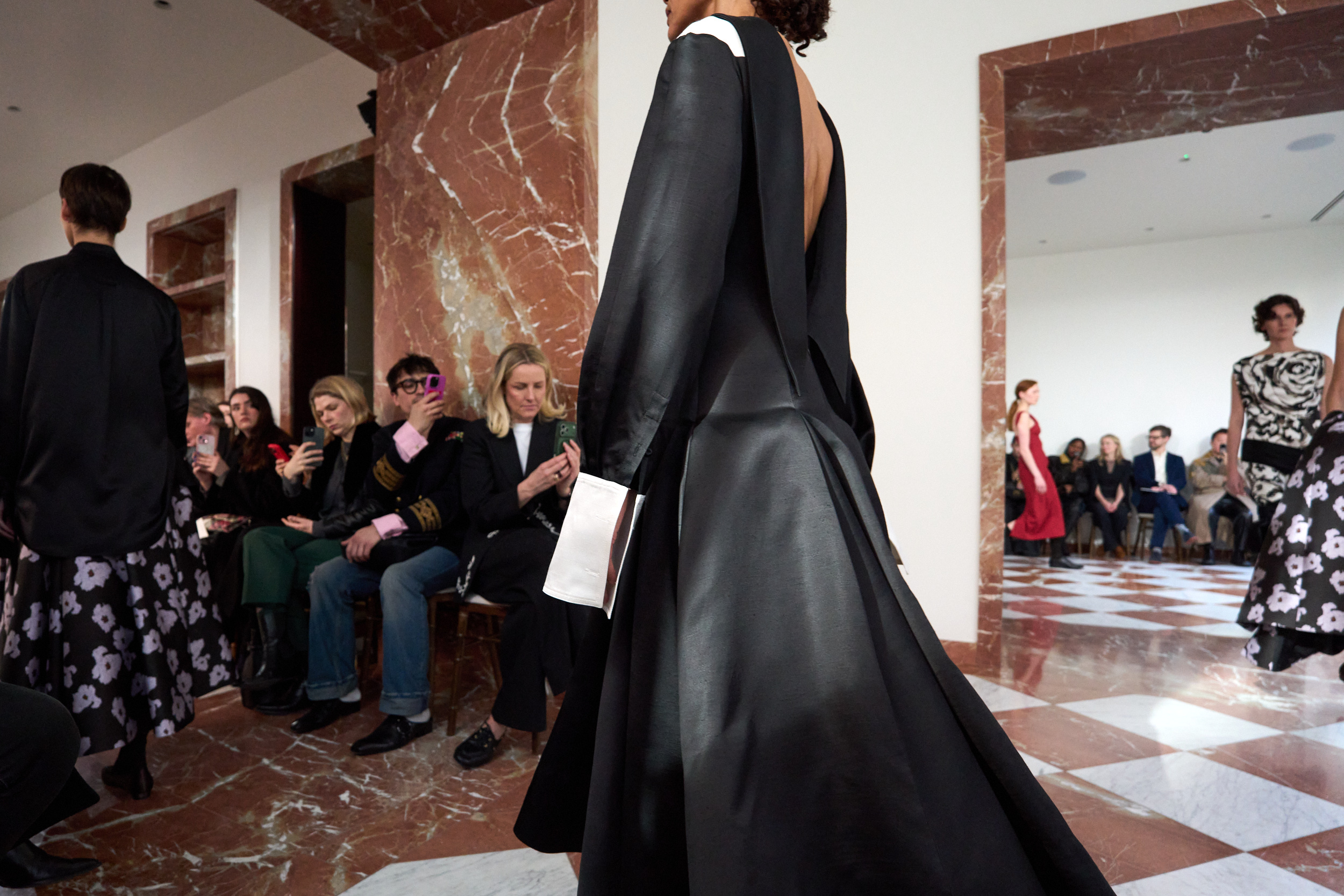 Emilia Wickstead Fall 2026 Fashion Show Atmosphere