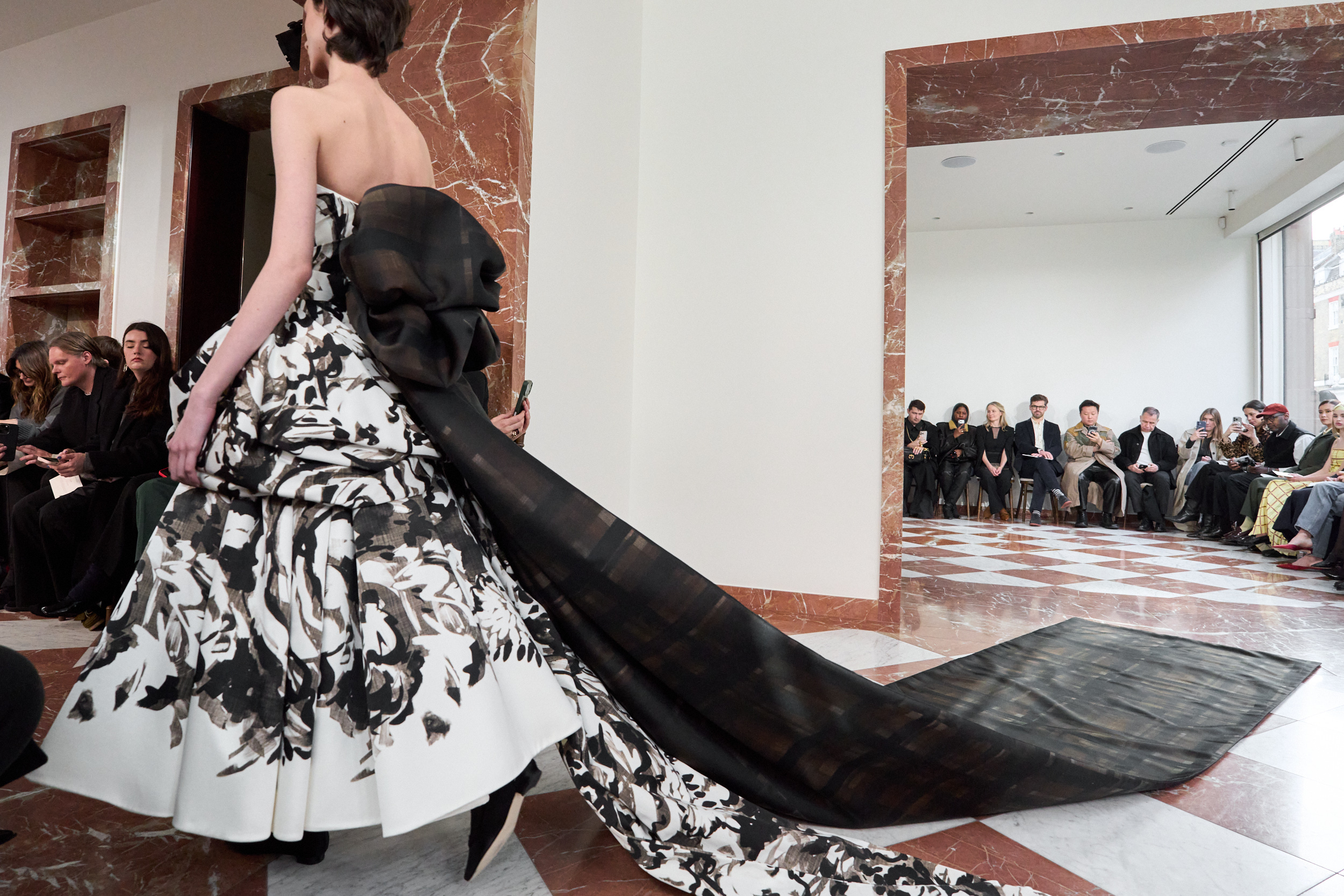 Emilia Wickstead Fall 2026 Fashion Show Atmosphere