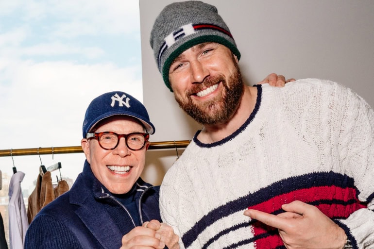 Tommy Hilfiger Taps Travis Kelce for Campaign and Capsule Collection