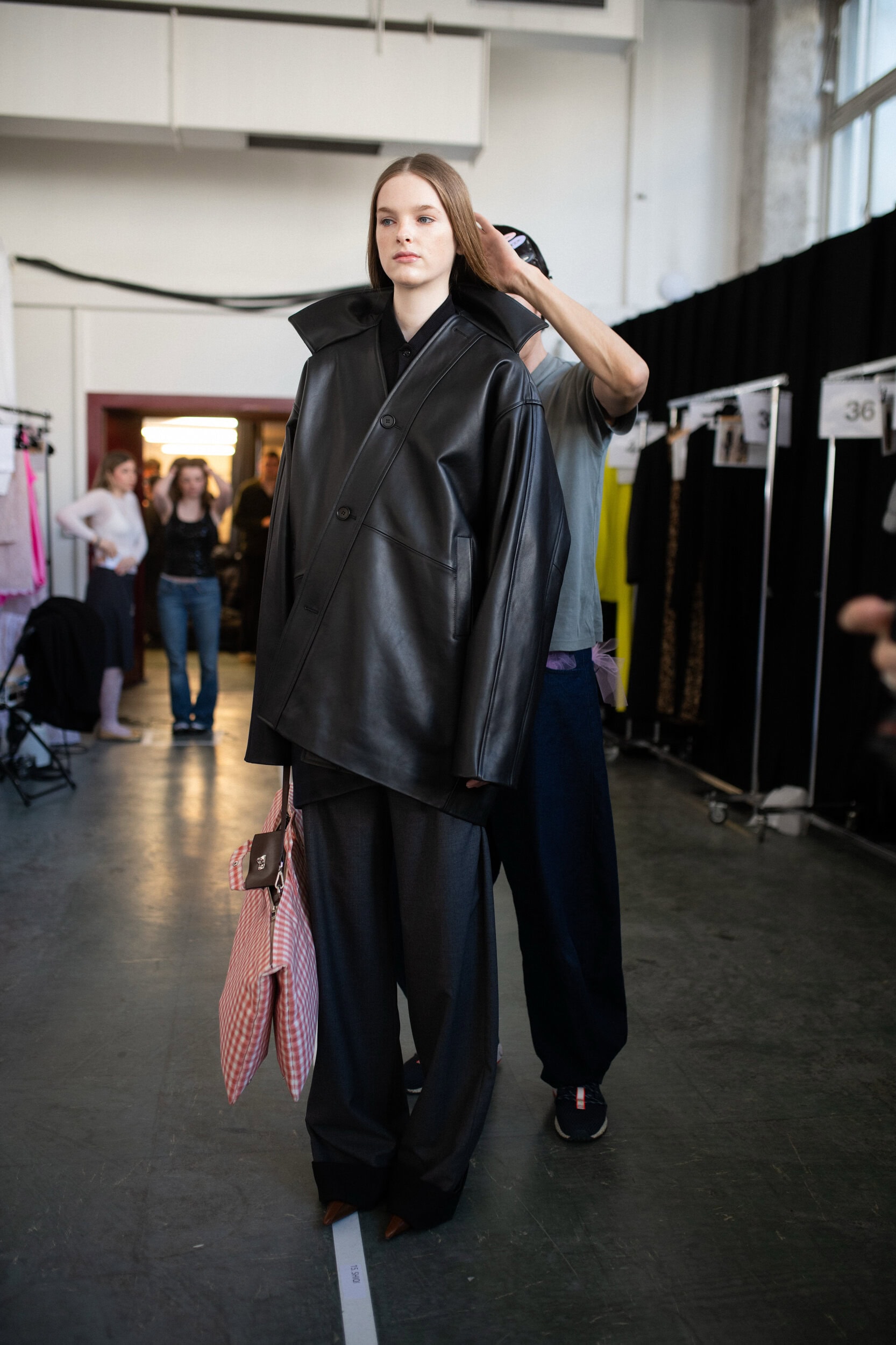 Marie Adam-leenaerdt Fall 2026 Fashion Show Backstage