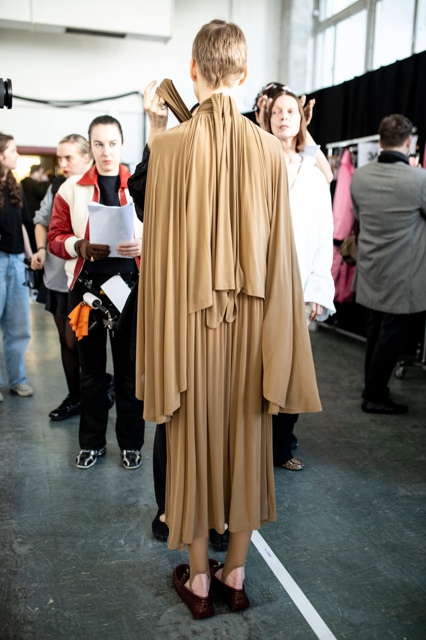 Marie Adam-leenaerdt Fall 2026 Fashion Show Backstage