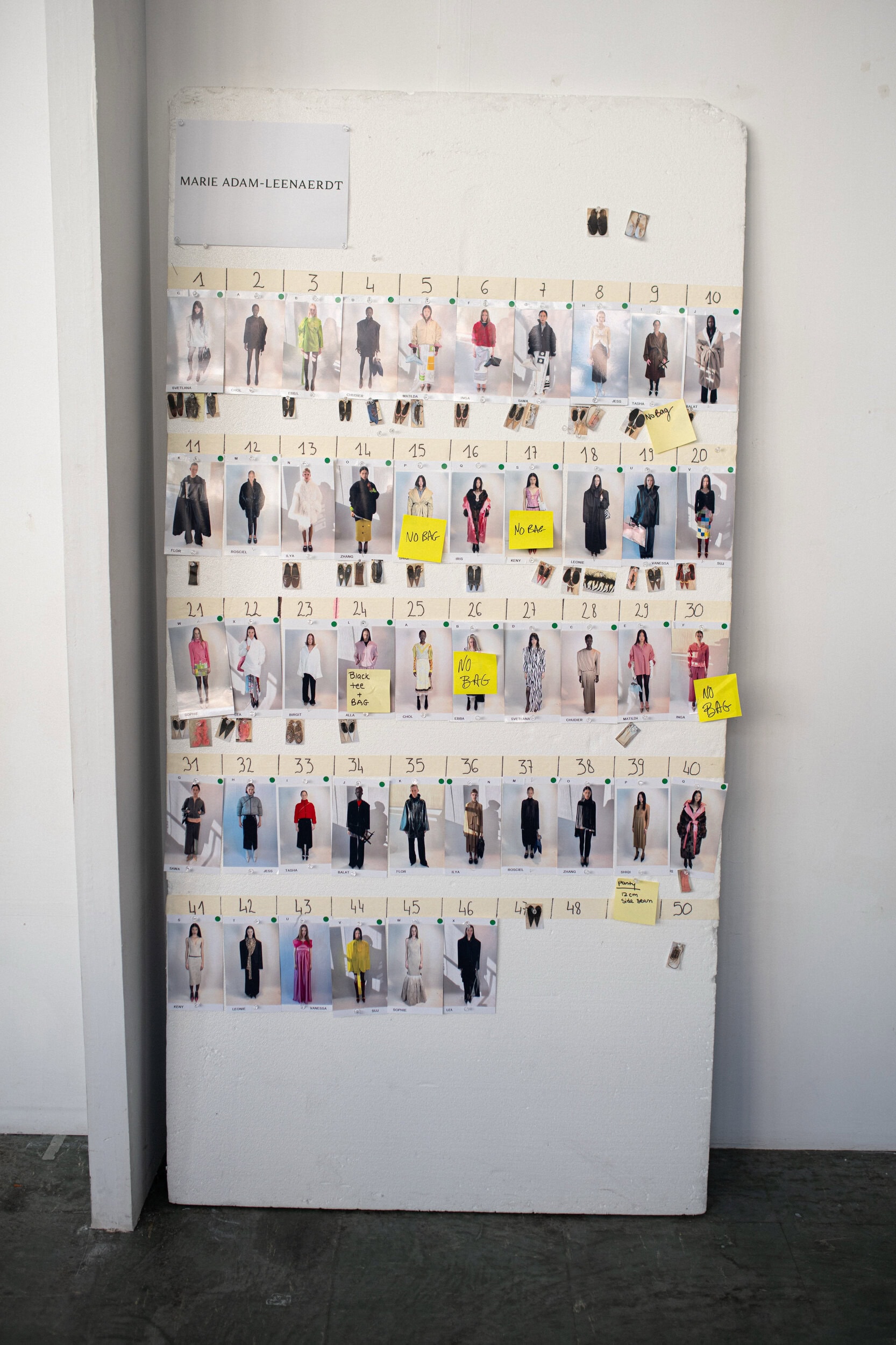 Marie Adam-leenaerdt Fall 2026 Fashion Show Backstage