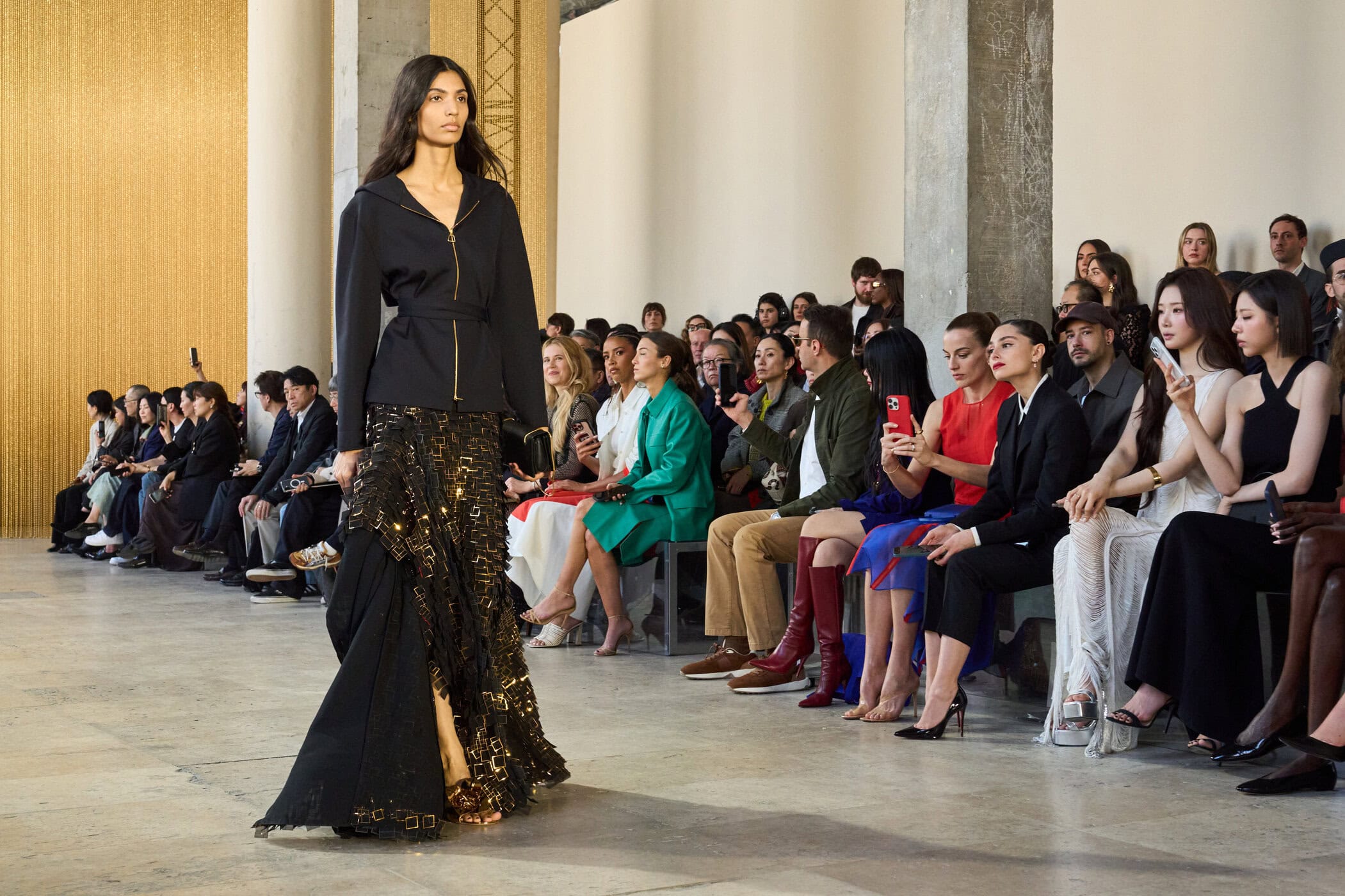 Akris Fall 2026 Fashion Show Atmosphere