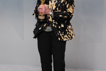 Amy Madigan wears Dior at The 2026 Vanity Fair Oscars Party